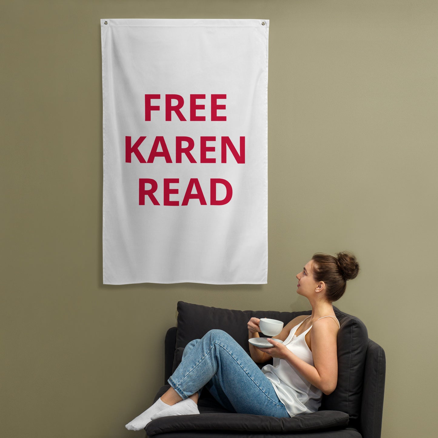 Free Karen Read flag