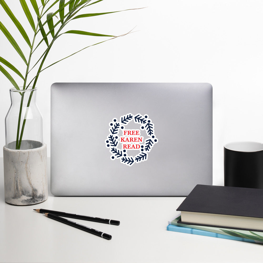Free Karen Read bubble-free stickers