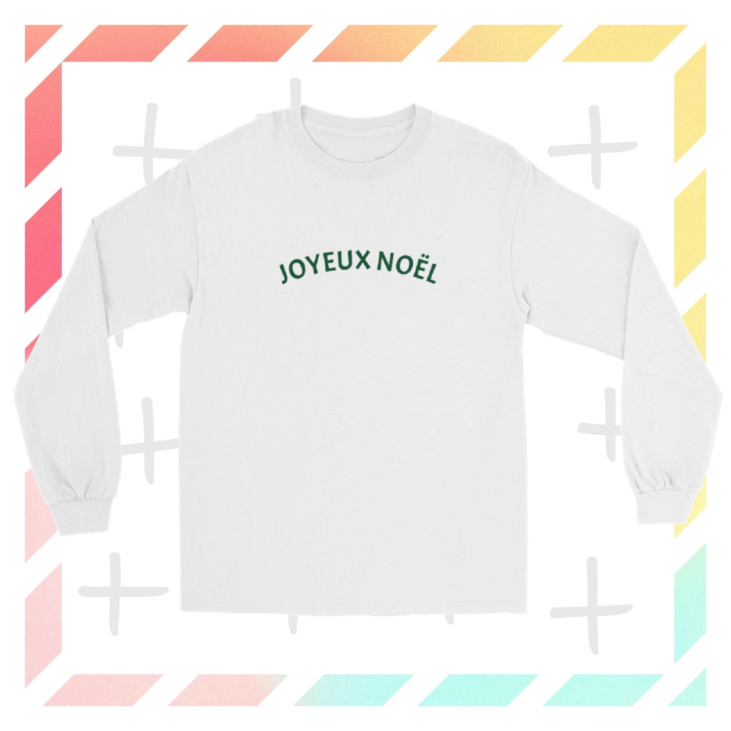 Joyeux Noël Men’s Long-Sleeve Shirt