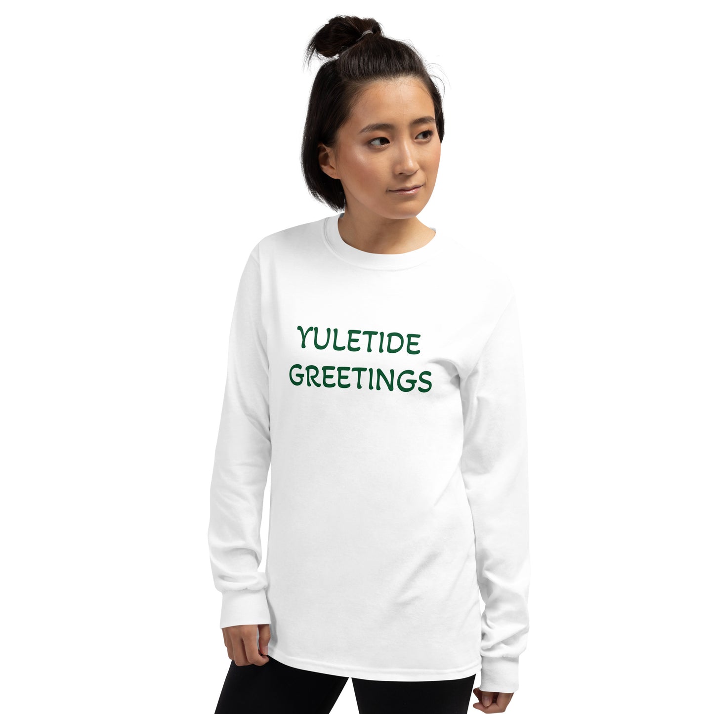 Yuletide Greetings Men’s Long-Sleeve Shirt