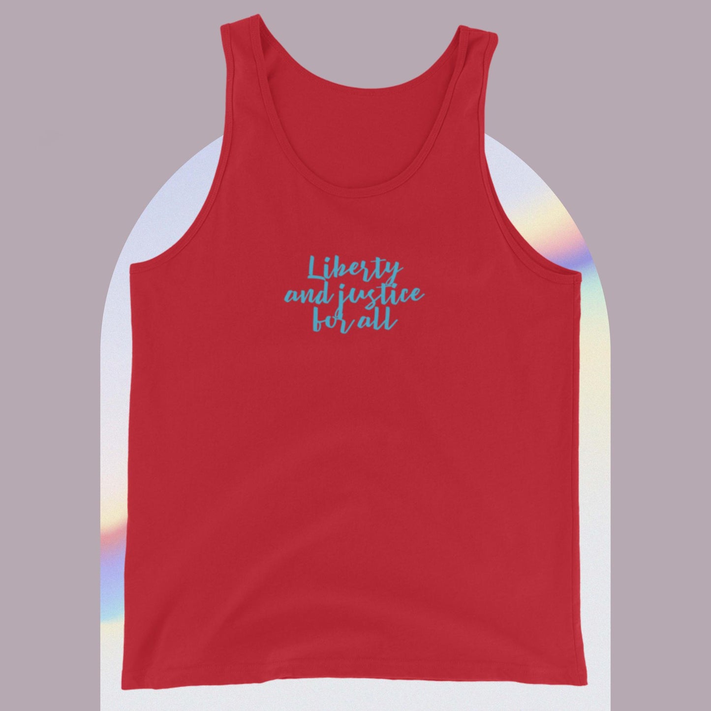 Liberty and justice for all, Unisex Tank Top