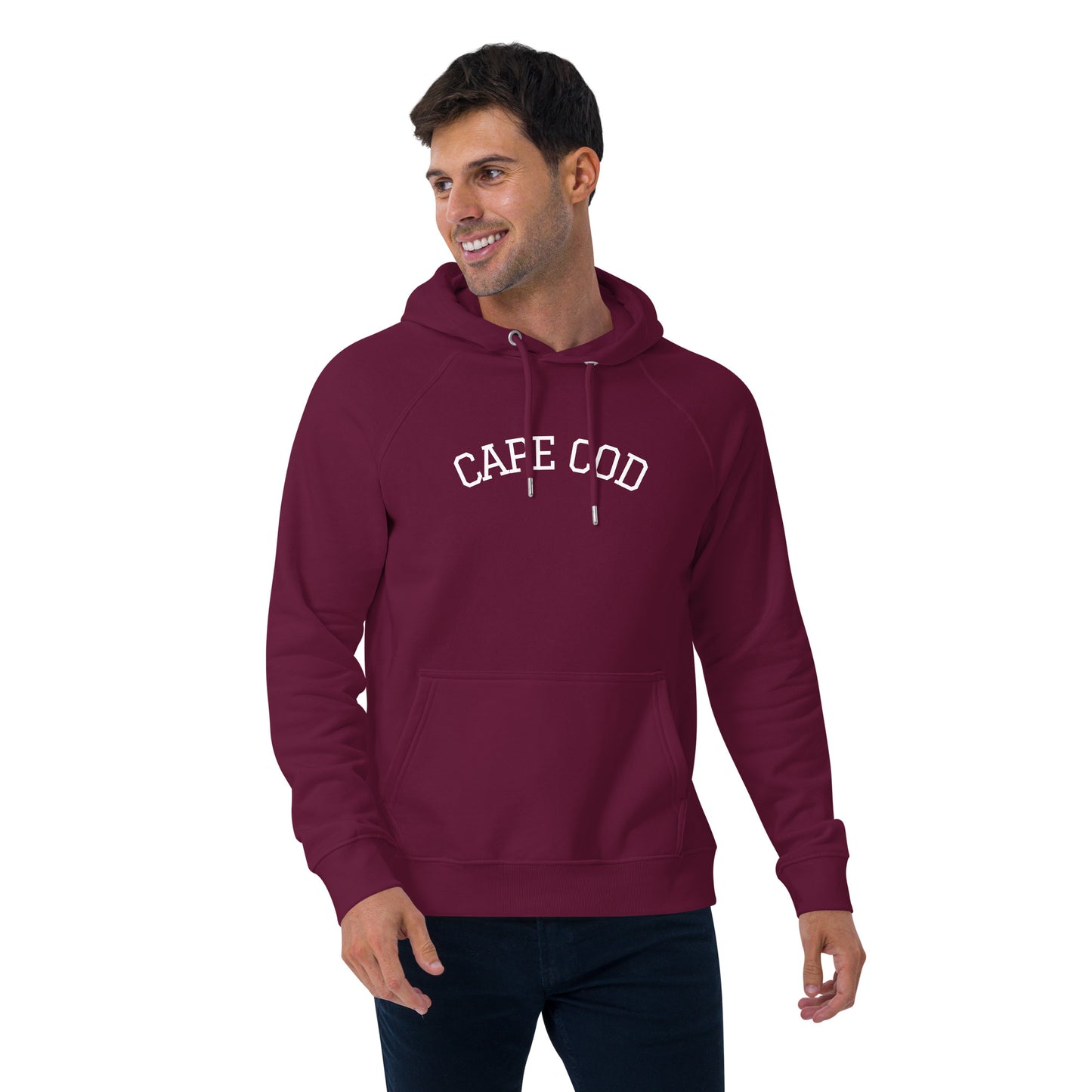 Cape Cod eco raglan hoodie