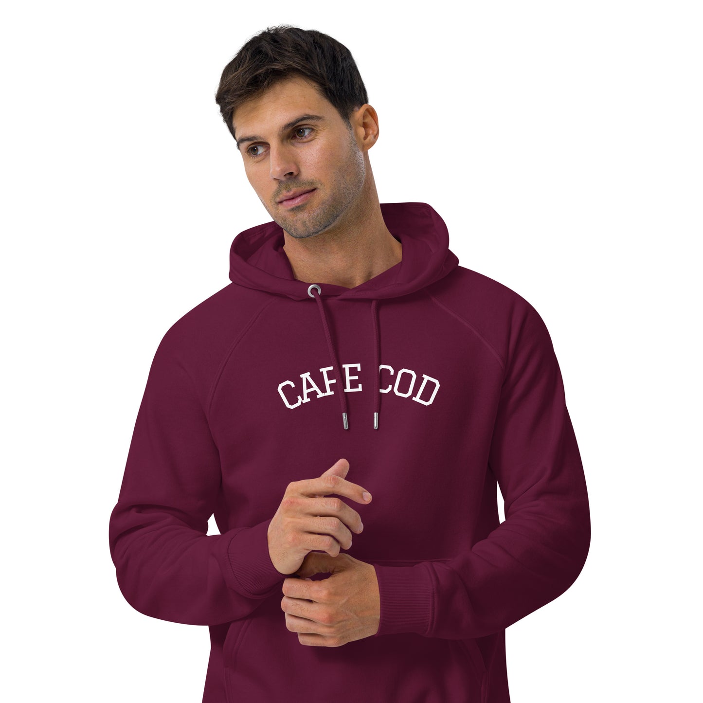 Cape Cod eco raglan hoodie