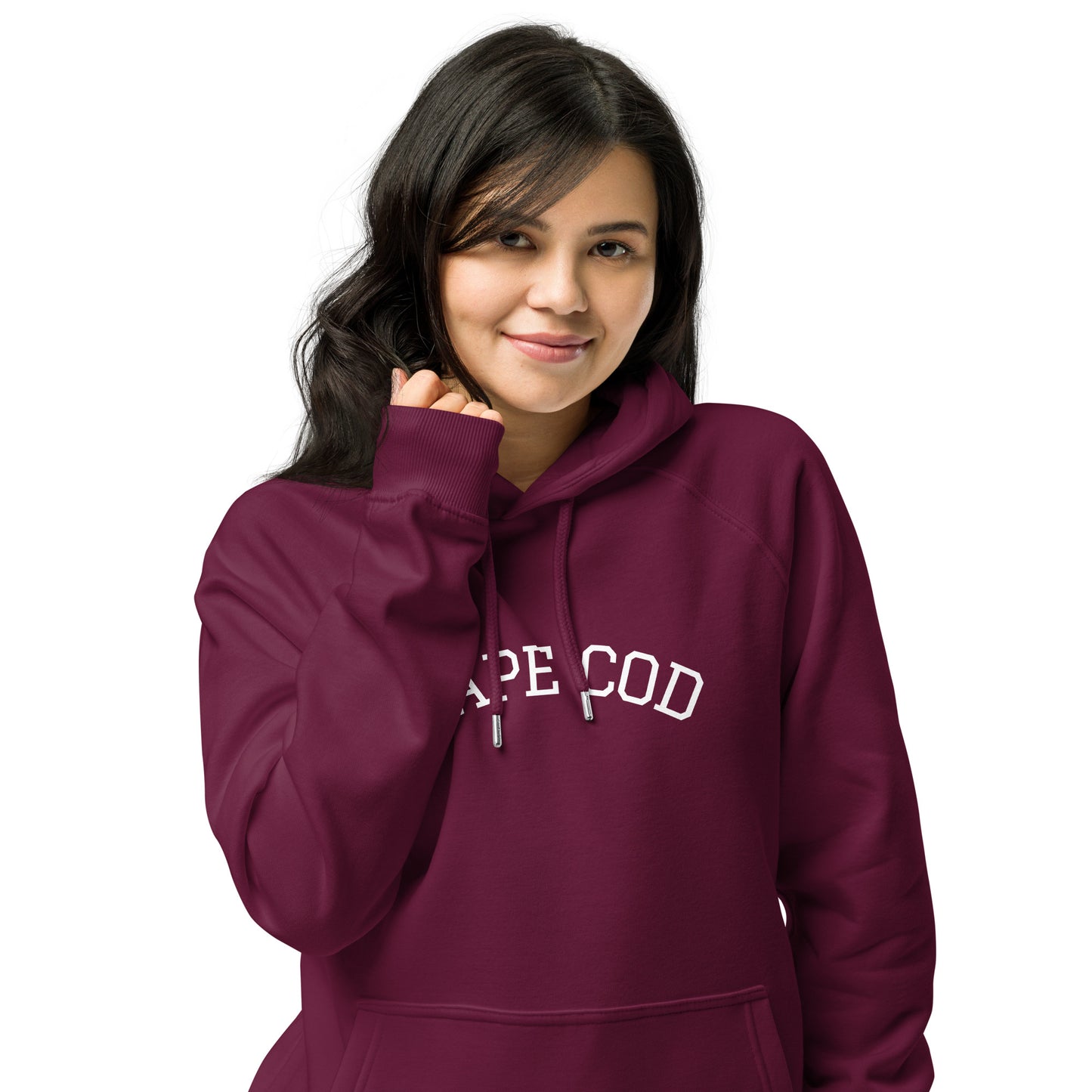 Cape Cod eco raglan hoodie