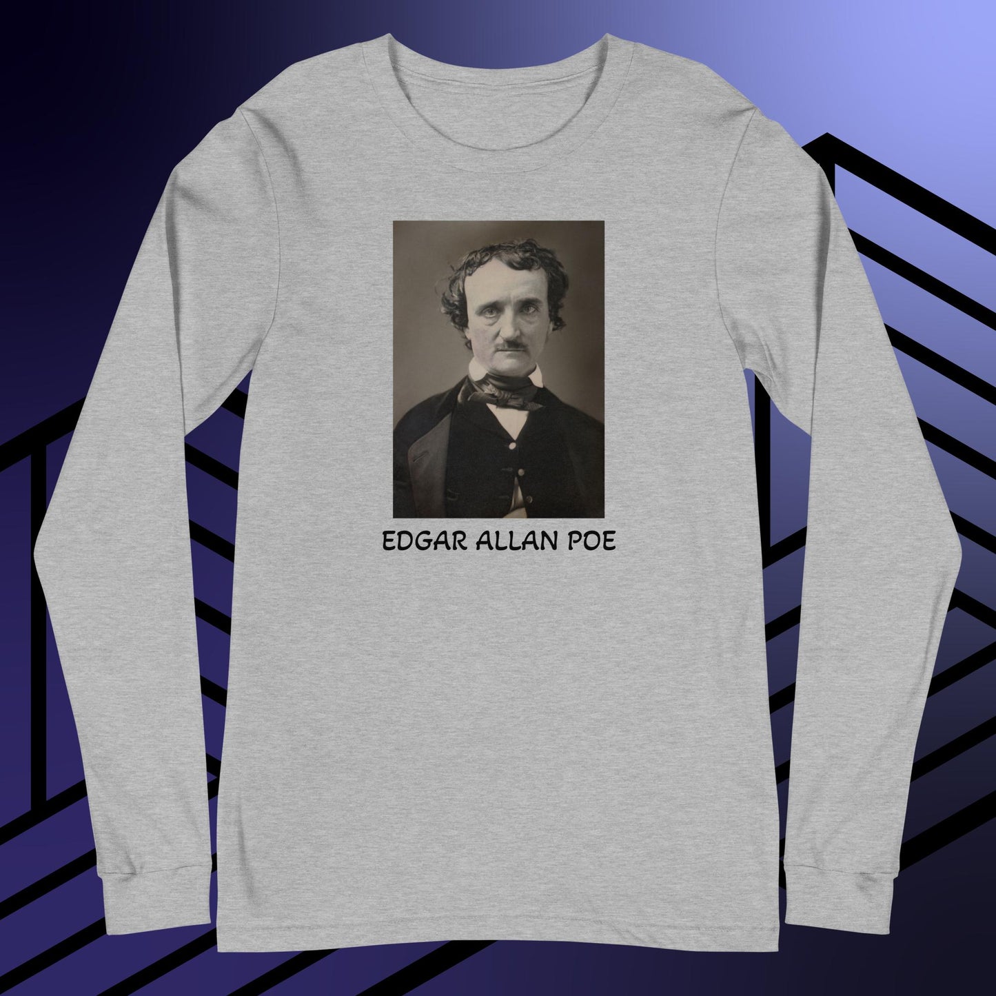 Edgar Allan Poe Unisex Long-Sleeve Tee
