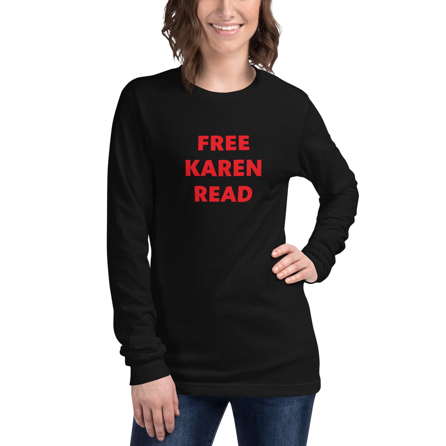 Free Karen Read, Unisex Long Sleeve Tee