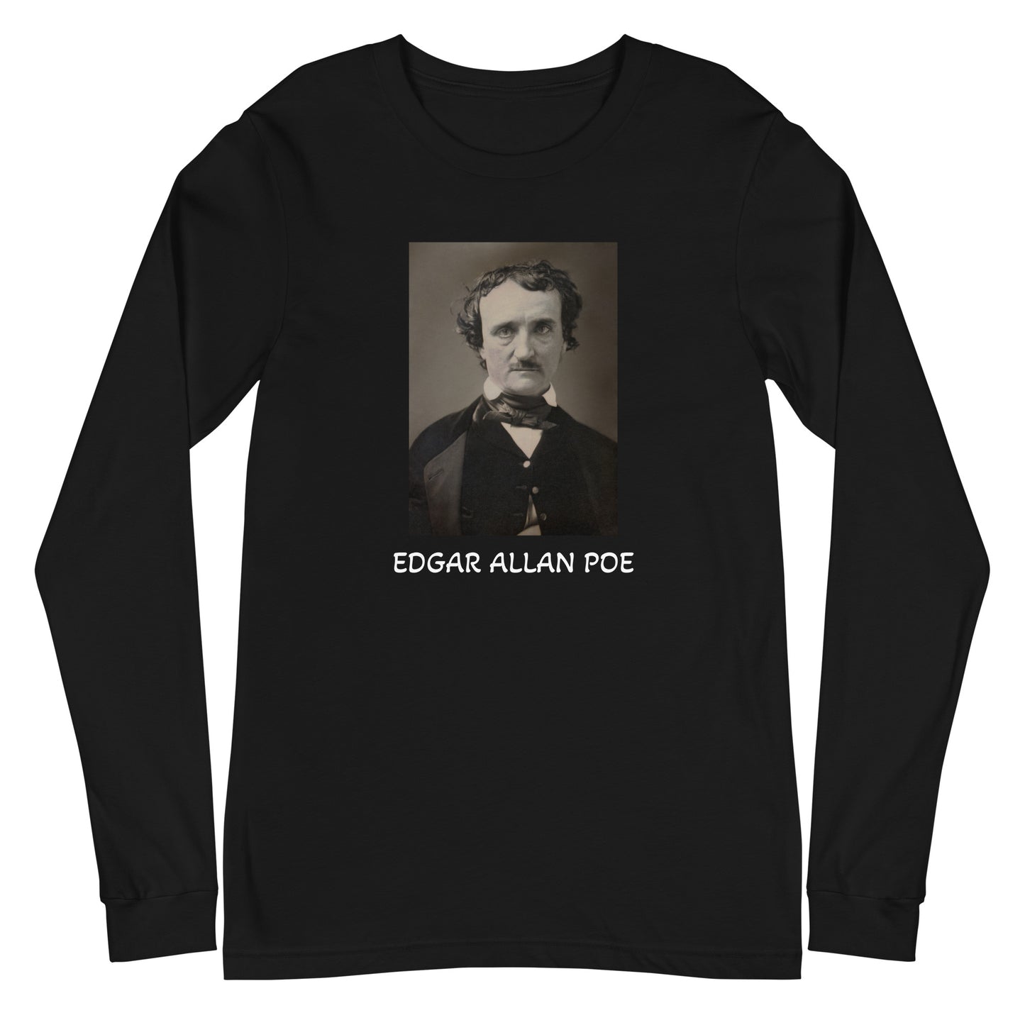 Edgar Allan Poe Unisex Long-Sleeve Tee