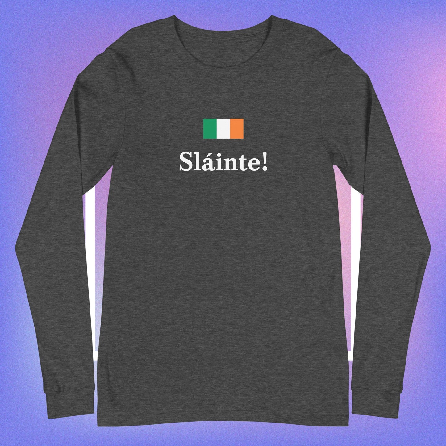 Sláinte! Unisex long-sleeve tee