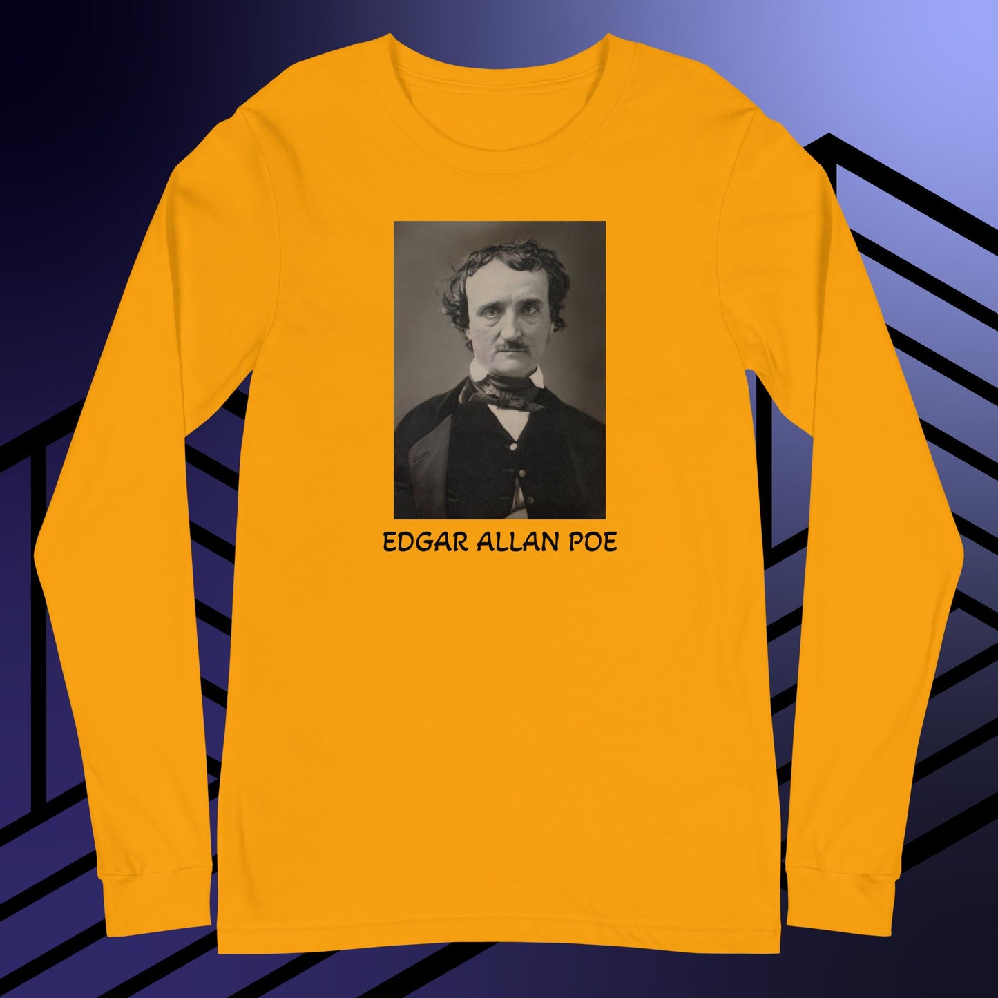 Edgar Allan Poe Unisex Long-Sleeve Tee