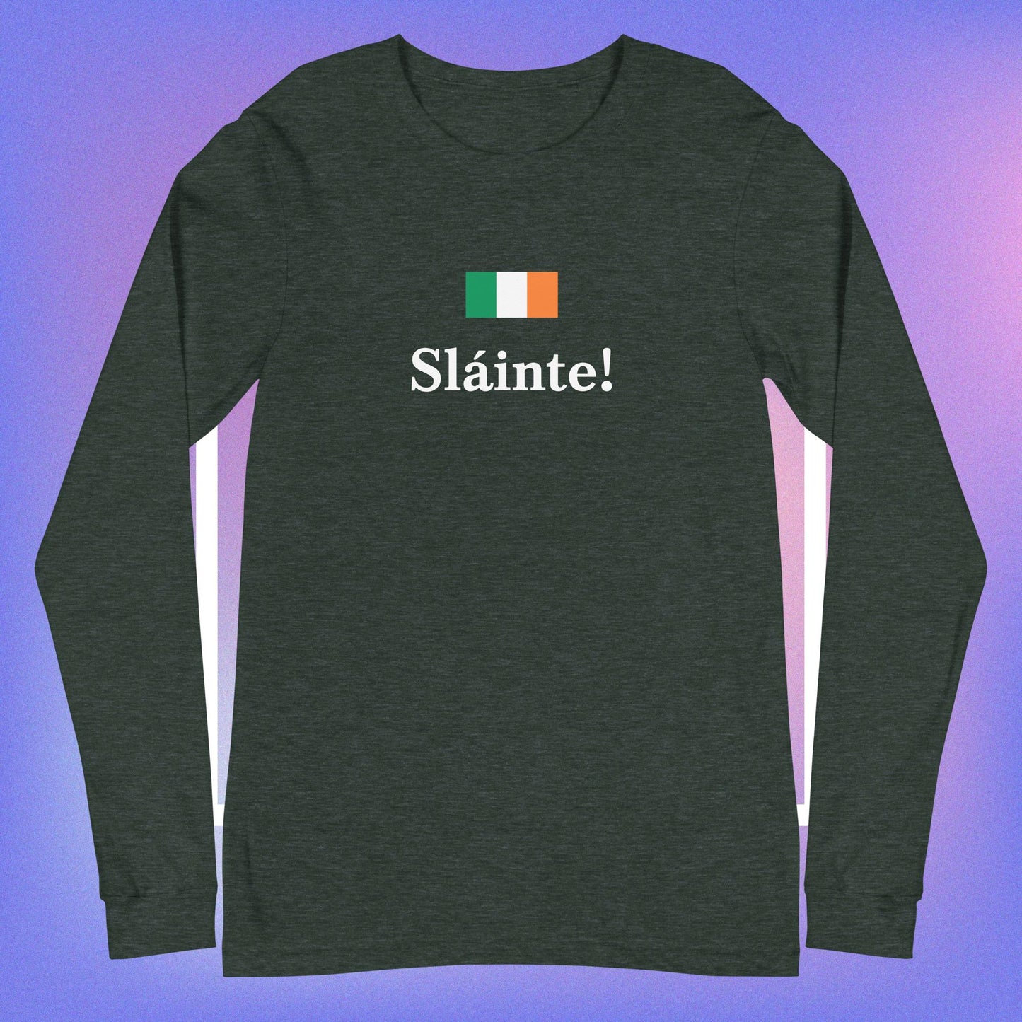 Sláinte! Unisex long-sleeve tee