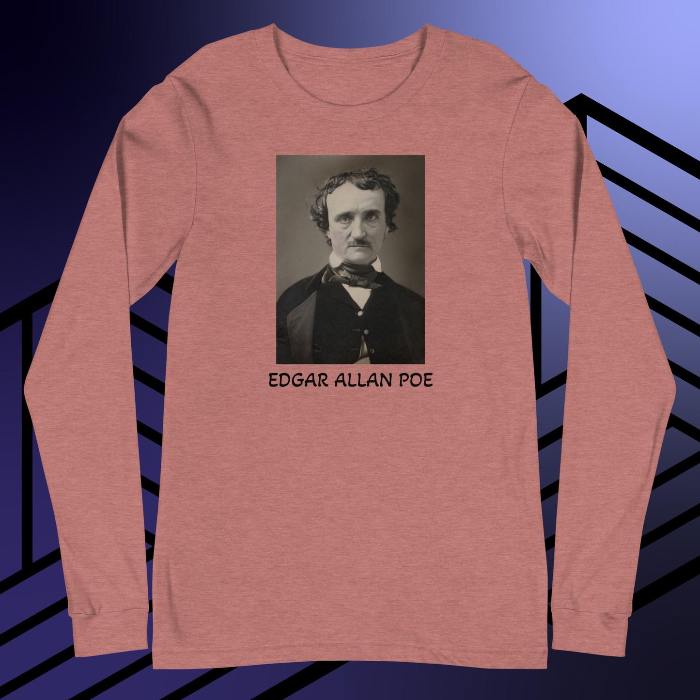 Edgar Allan Poe Unisex Long-Sleeve Tee