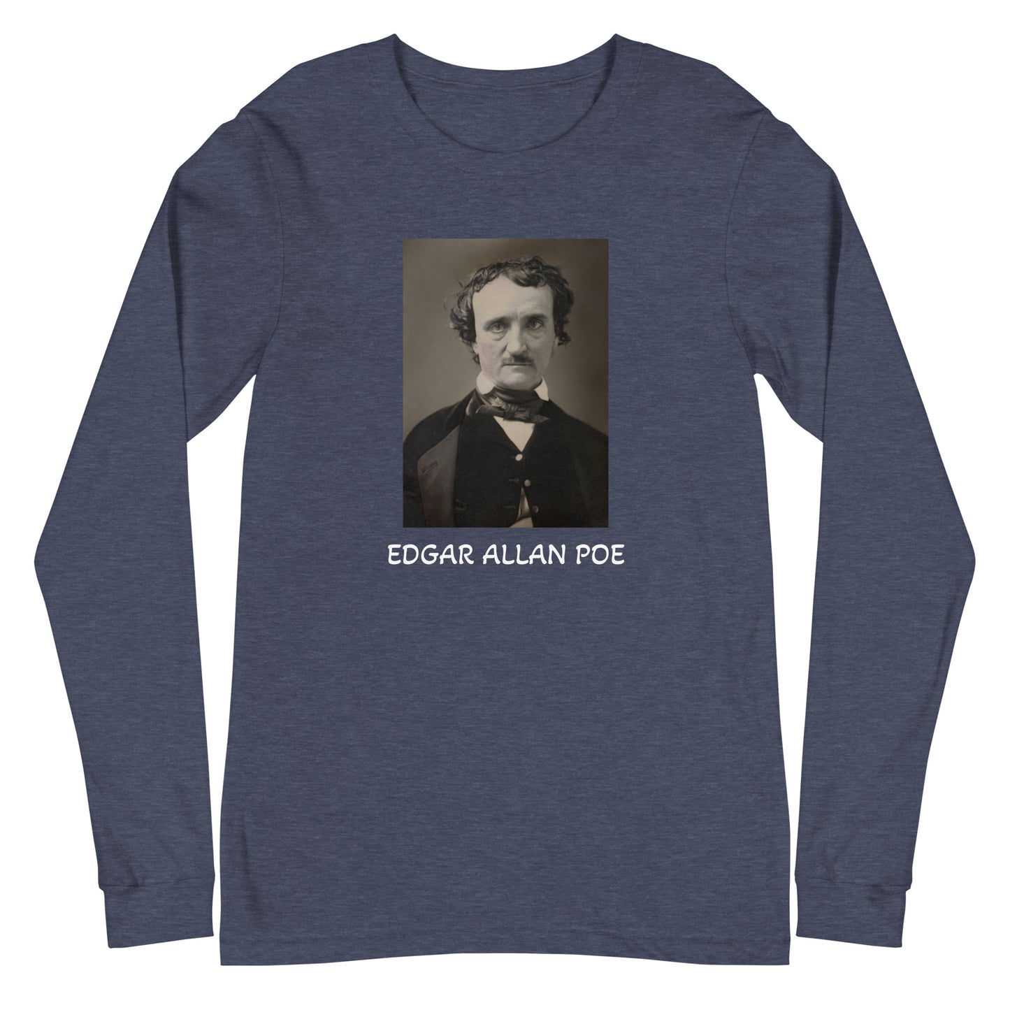 Edgar Allan Poe Unisex Long-Sleeve Tee