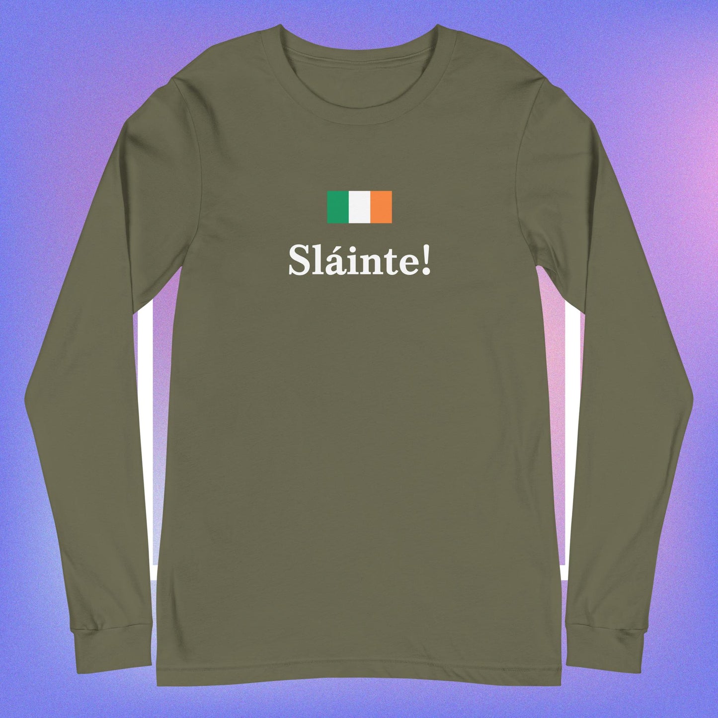 Sláinte! Unisex long-sleeve tee