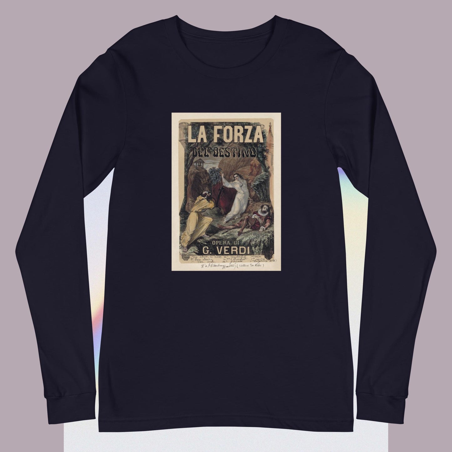 La forza del destino, Unisex Long-Sleeve Tee