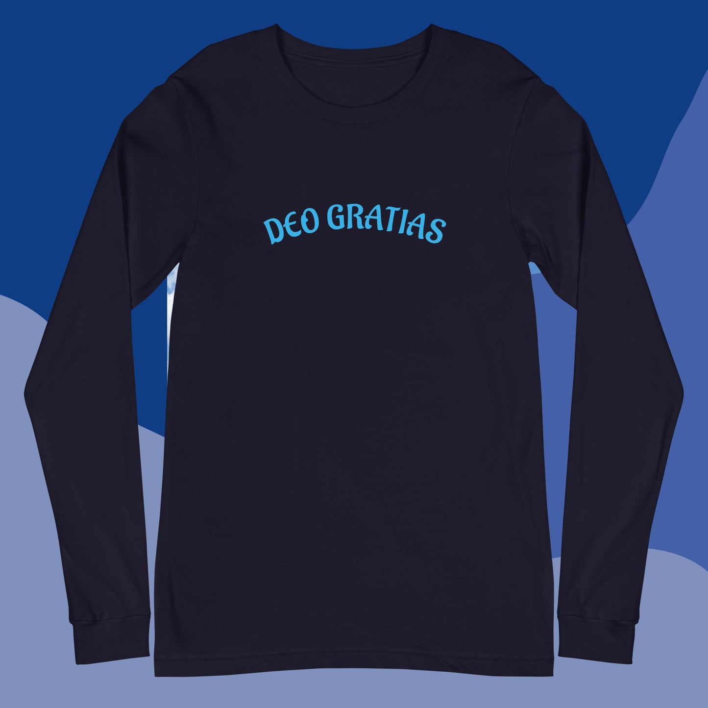 Deo Gratias Unisex Long-Sleeve Tee