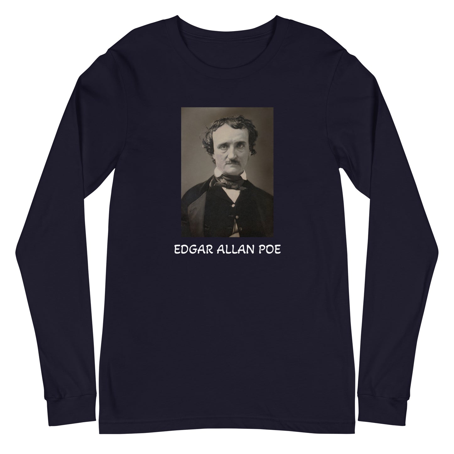 Edgar Allan Poe Unisex Long-Sleeve Tee