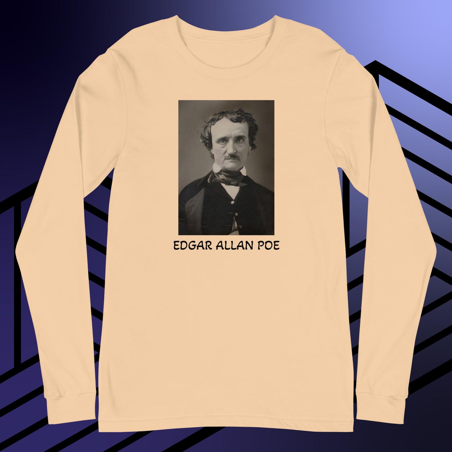 Edgar Allan Poe Unisex Long-Sleeve Tee