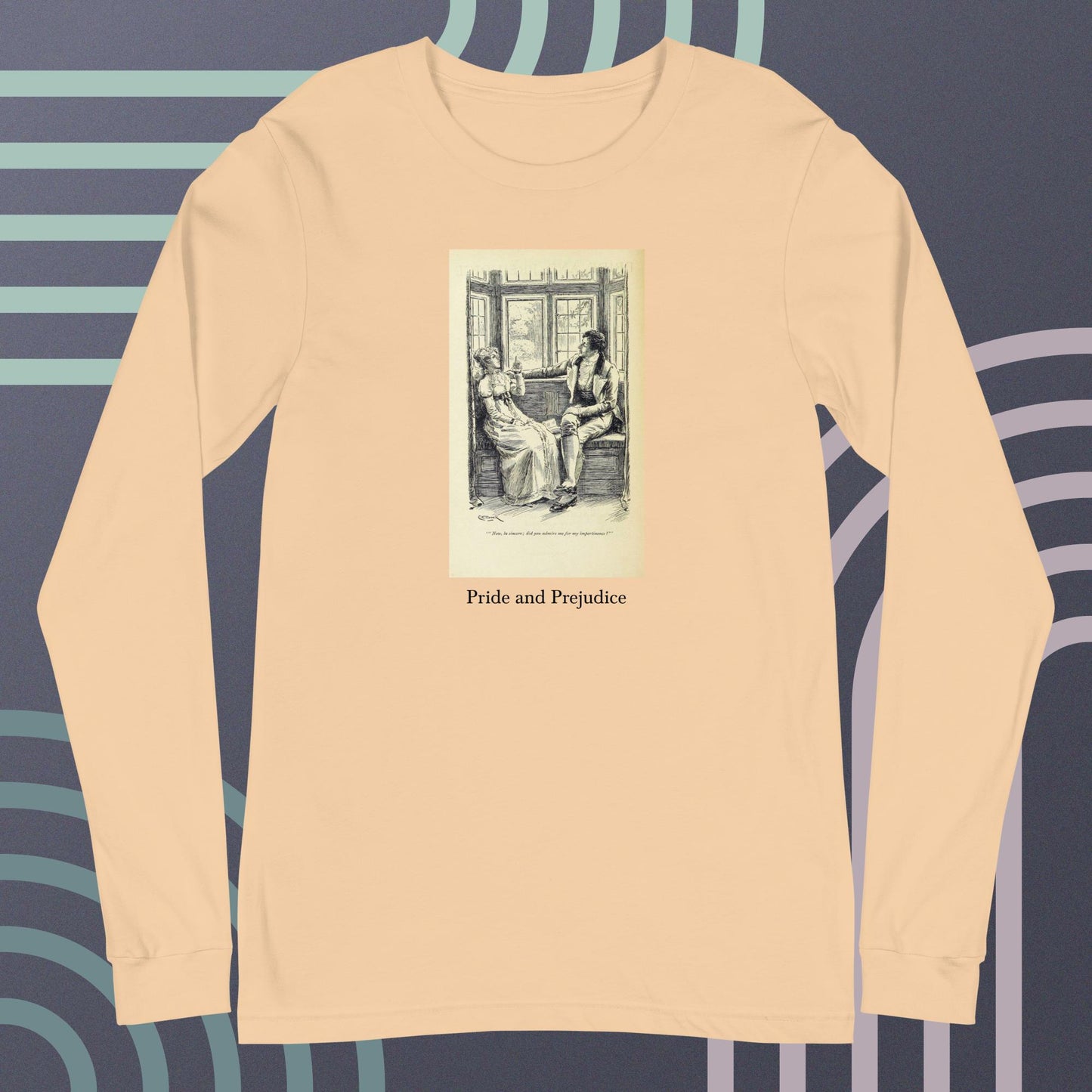 Pride and Prejudice unisex long-sleeve tee