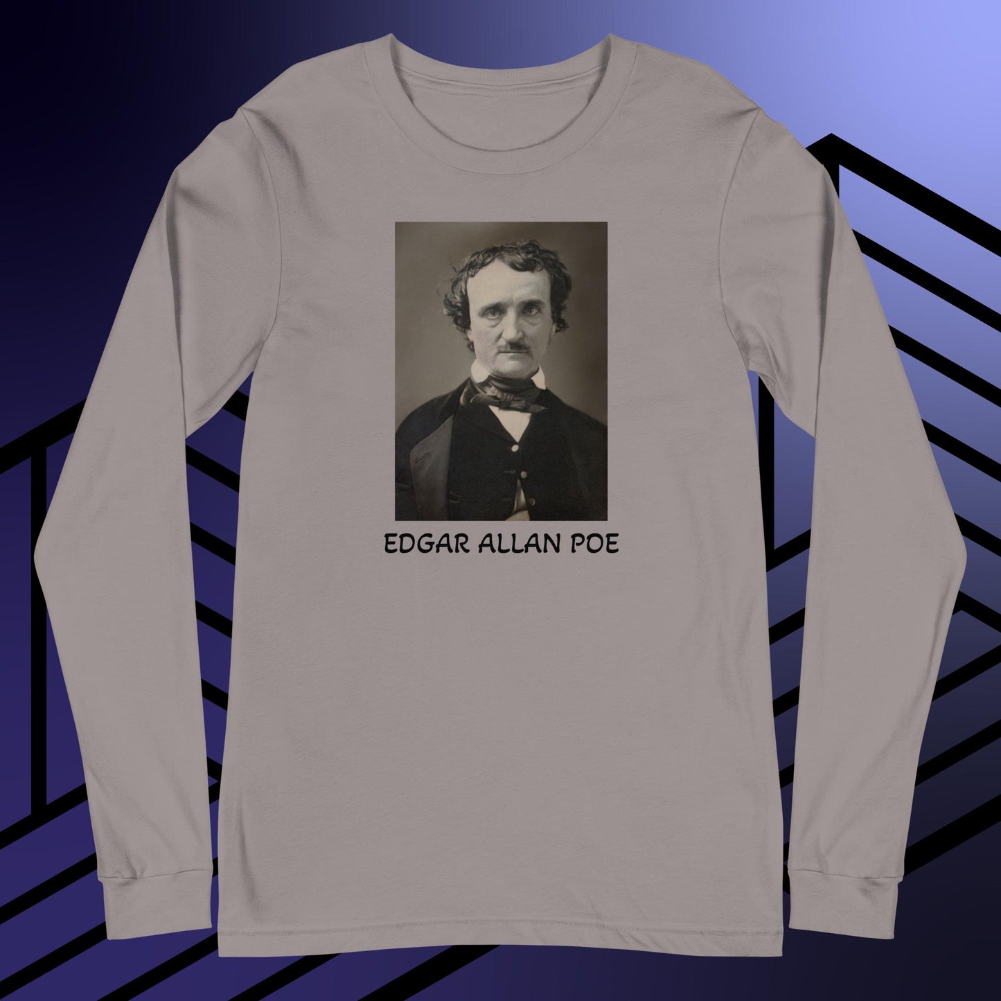 Edgar Allan Poe Unisex Long-Sleeve Tee