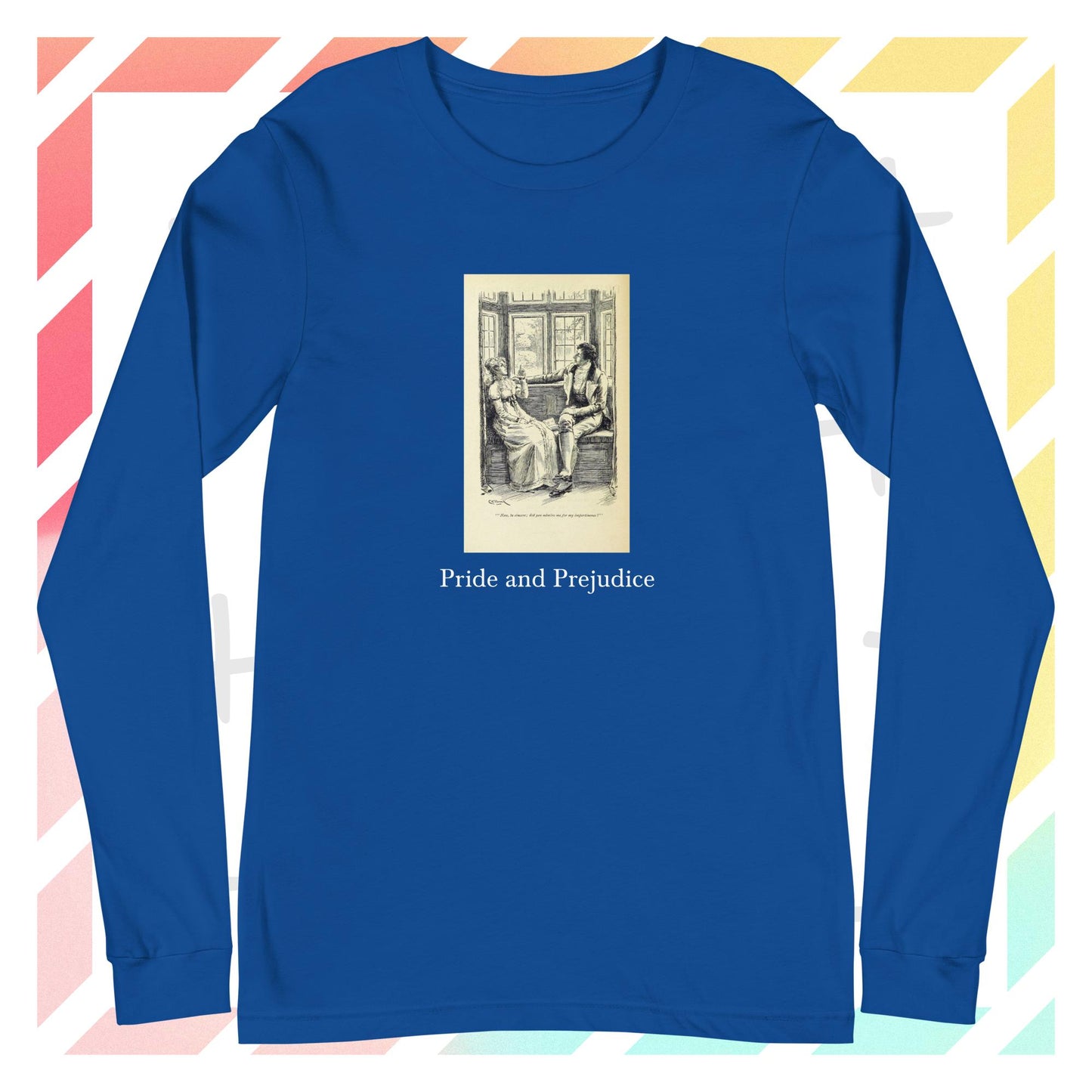 Pride and Prejudice unisex long-sleeve tee