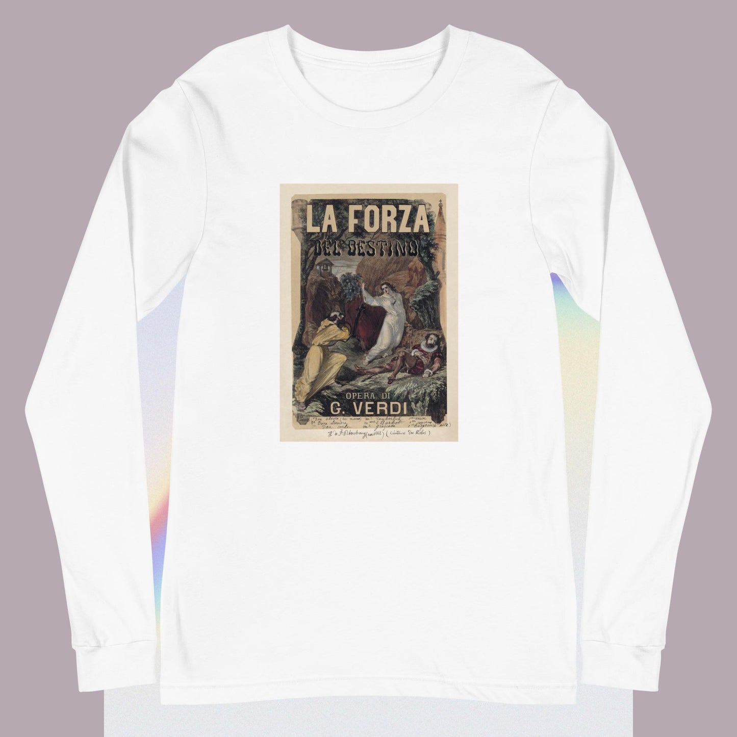 La forza del destino, Unisex Long-Sleeve Tee