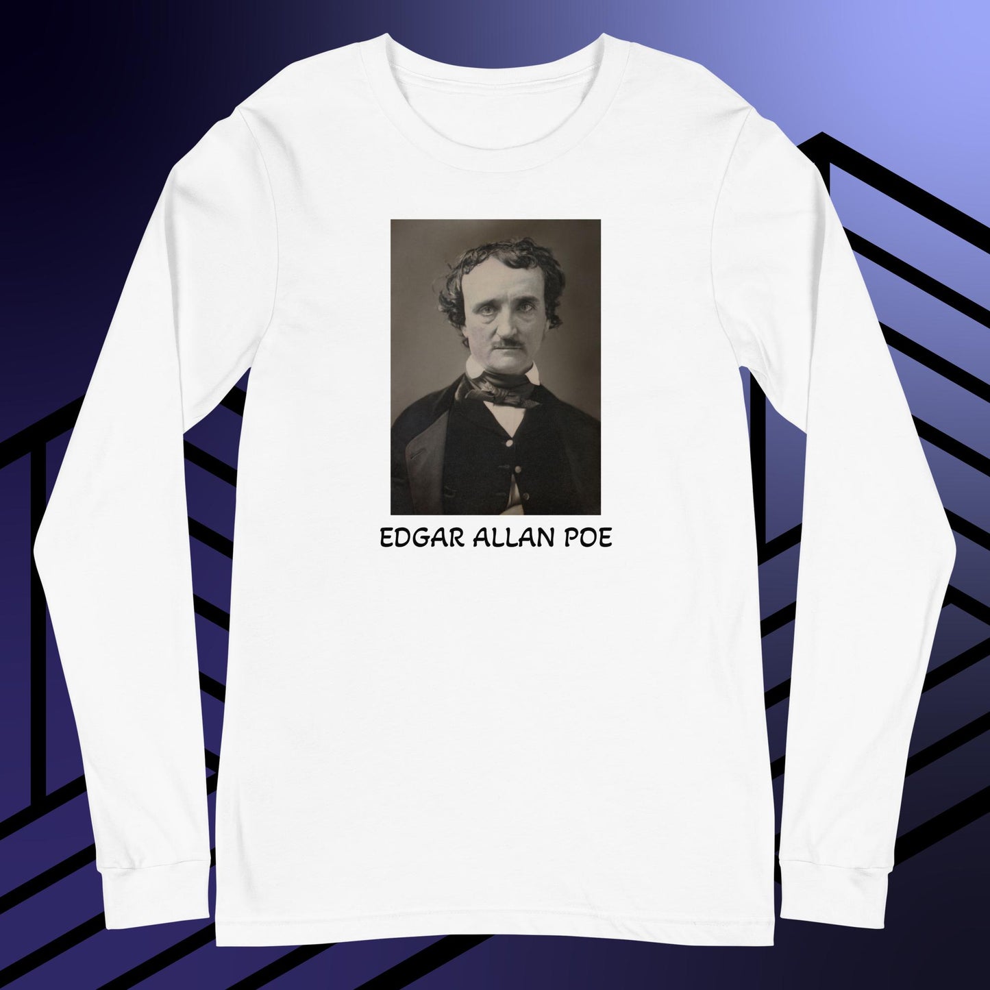 Edgar Allan Poe Unisex Long-Sleeve Tee