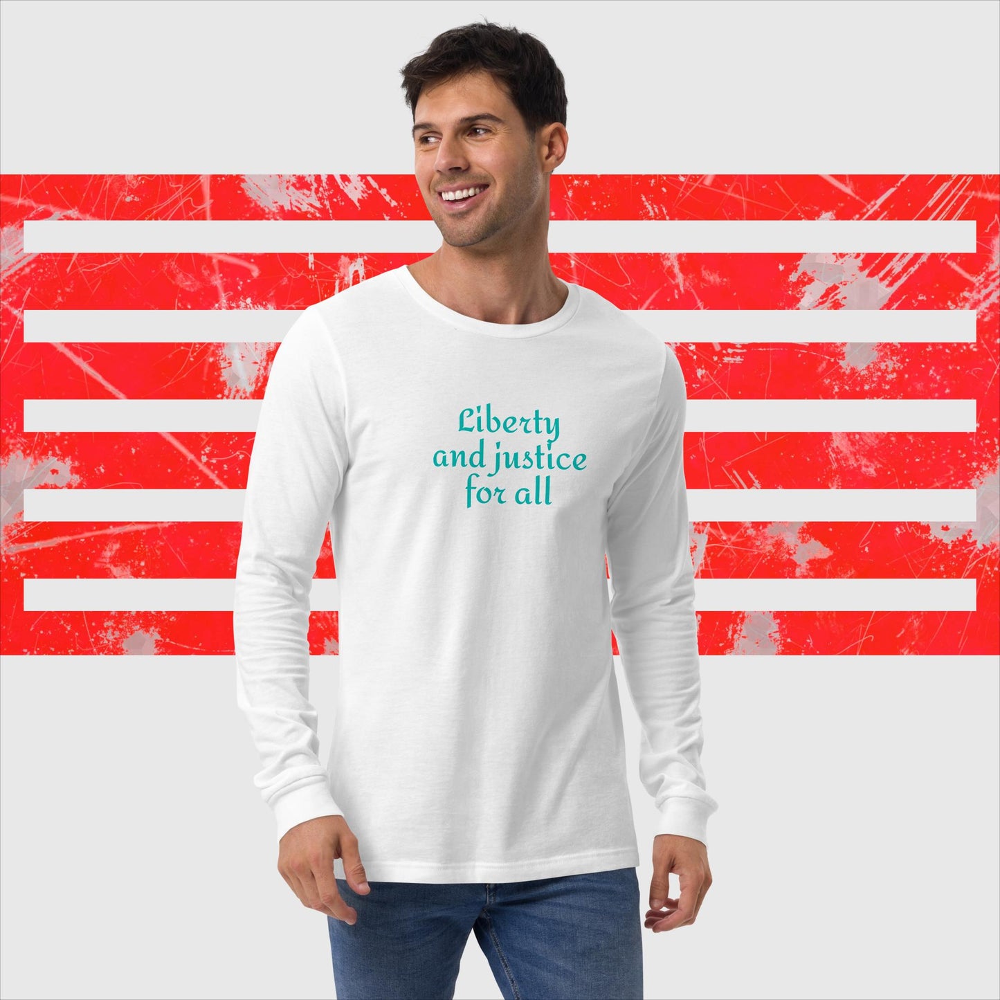Liberty and Justice for All, Long-Sleeve Tee
