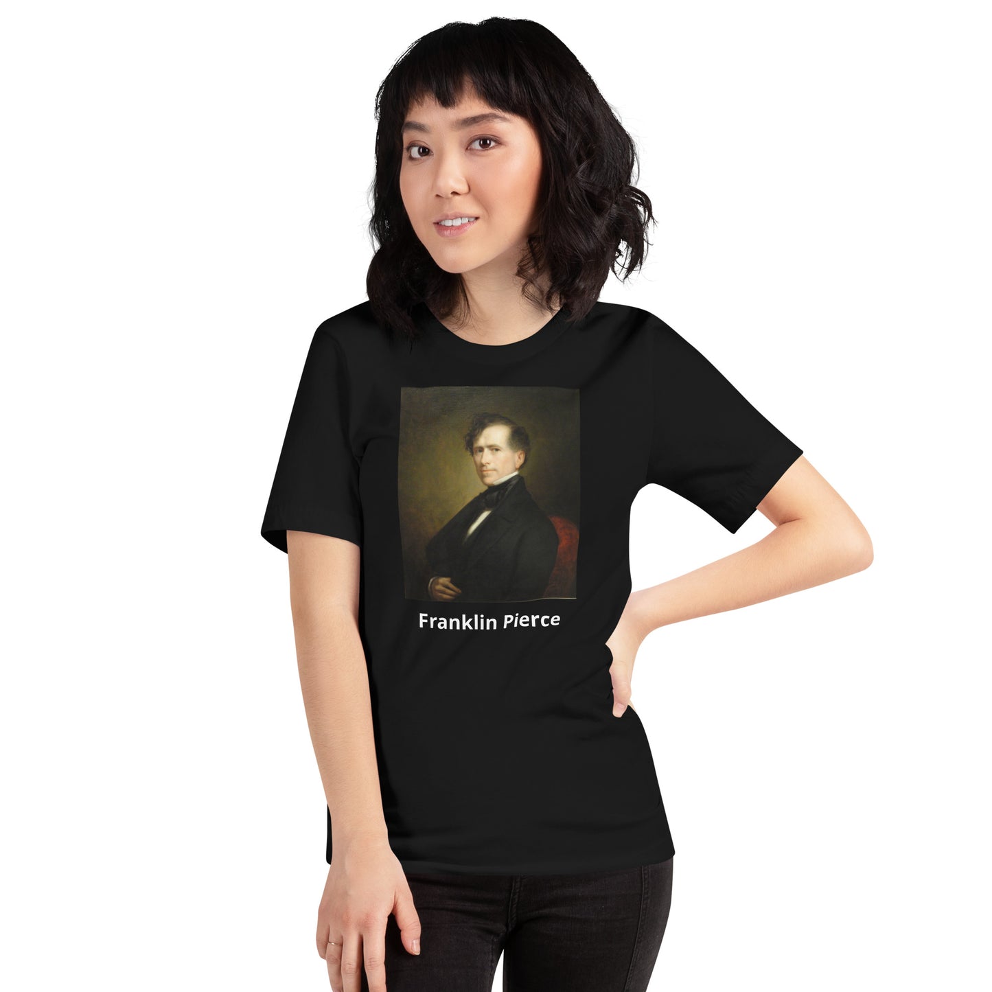 Franklin Pierce unisex t-shirt
