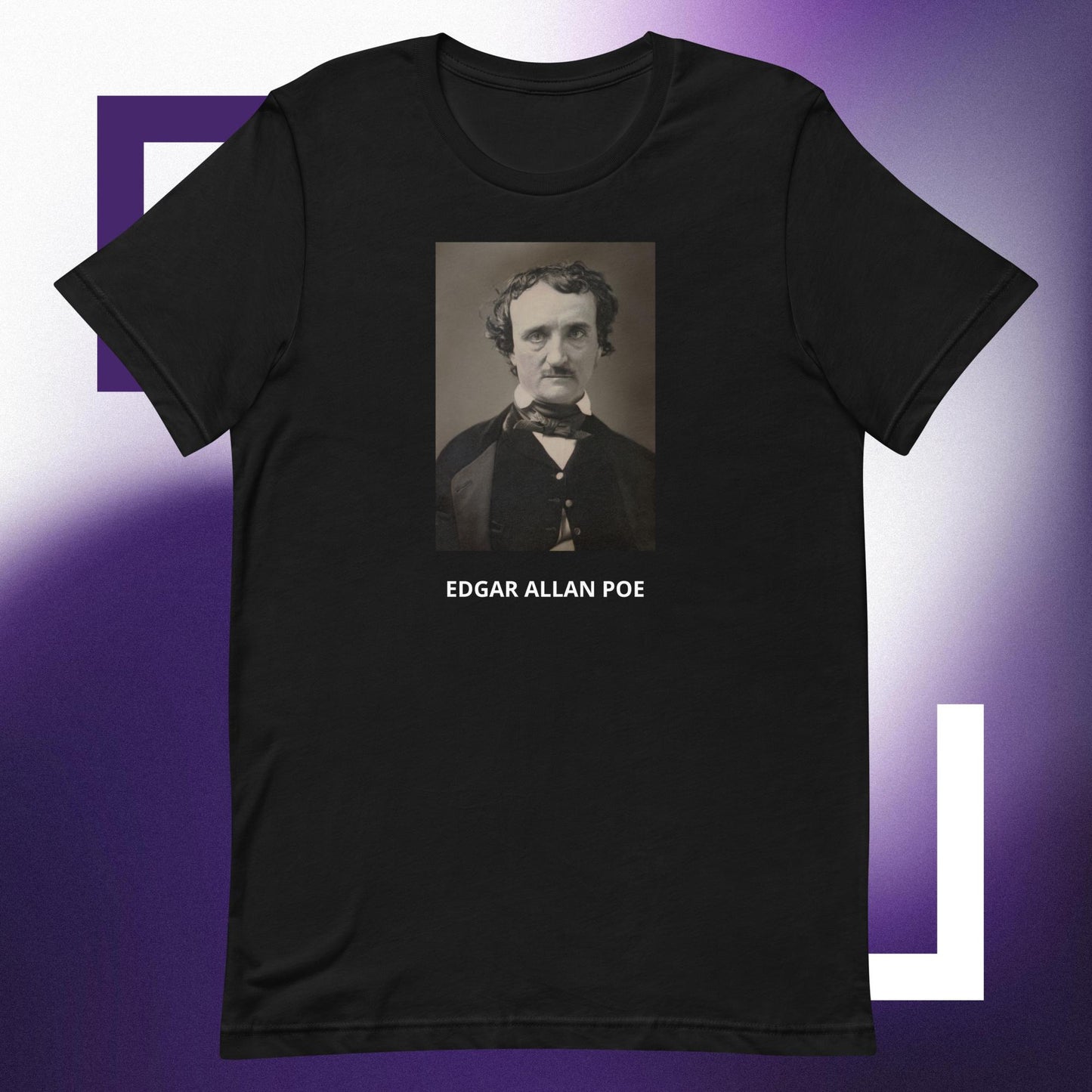 Edgar Allan Poe unisex t-shirt