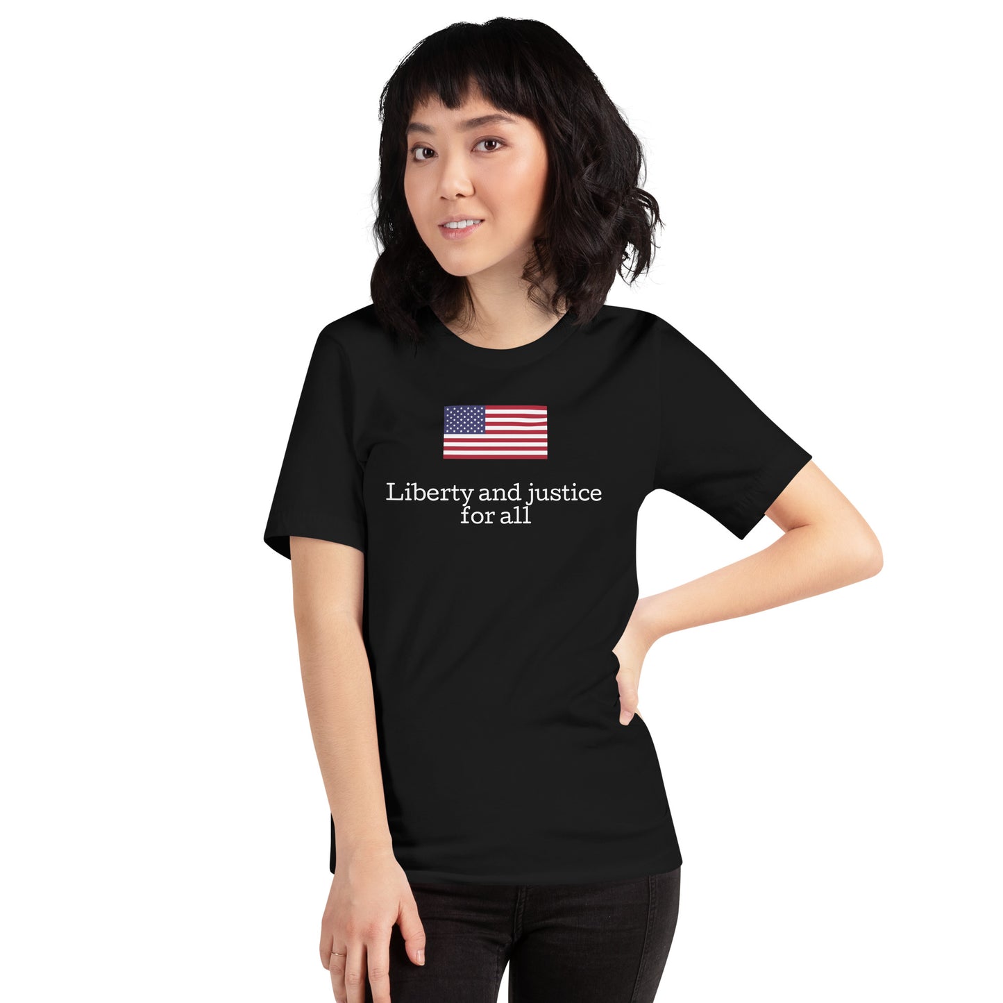 Liberty and justice for all, t-shirt