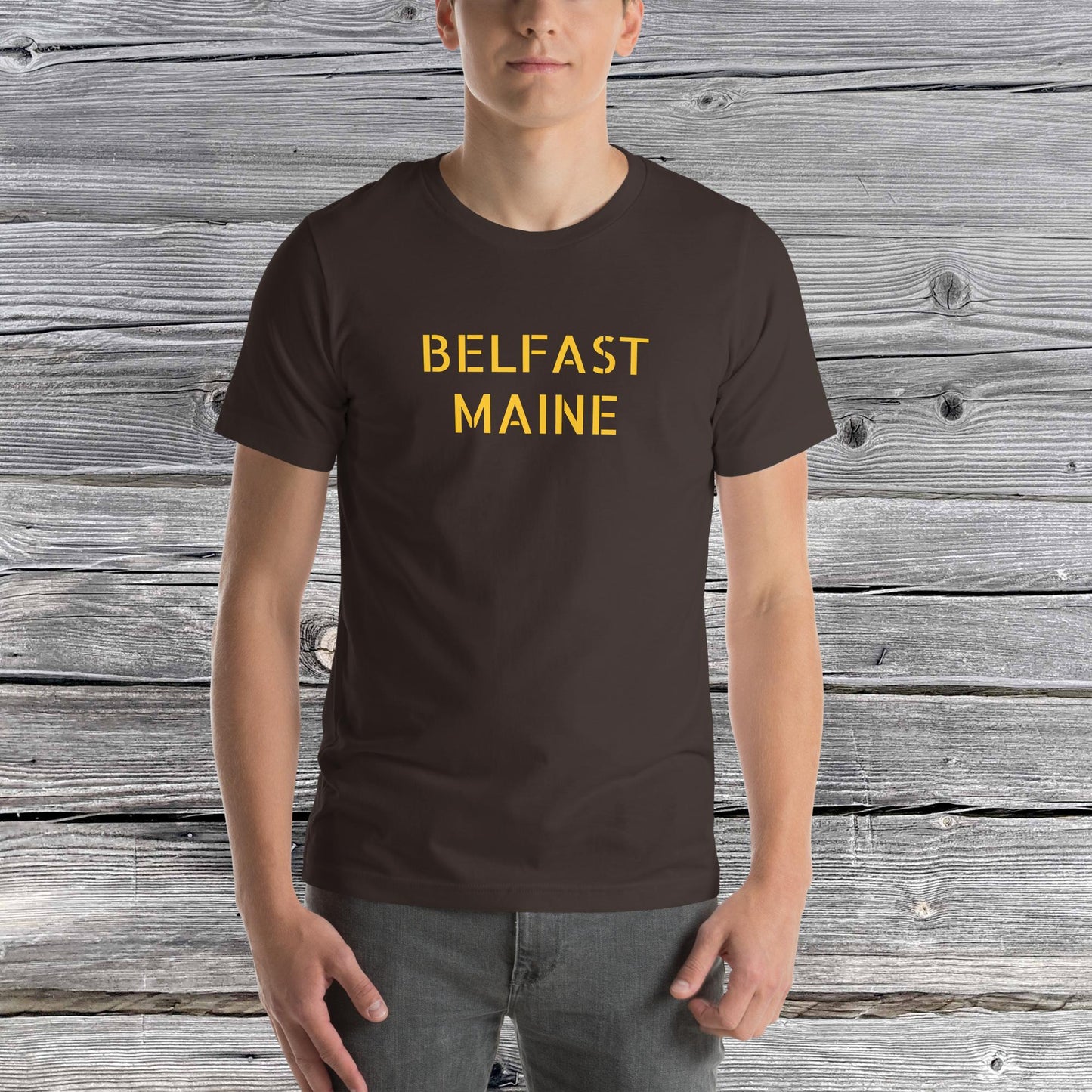 Belfast, Maine, t-shirt