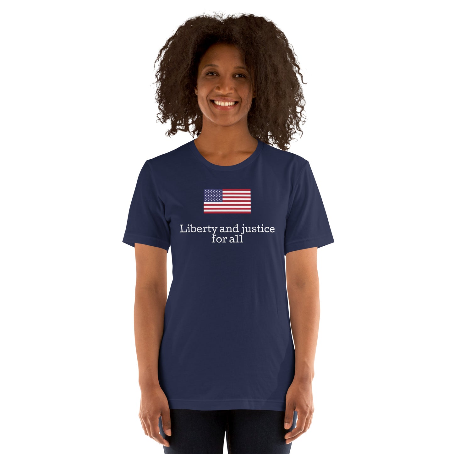 Liberty and justice for all, t-shirt