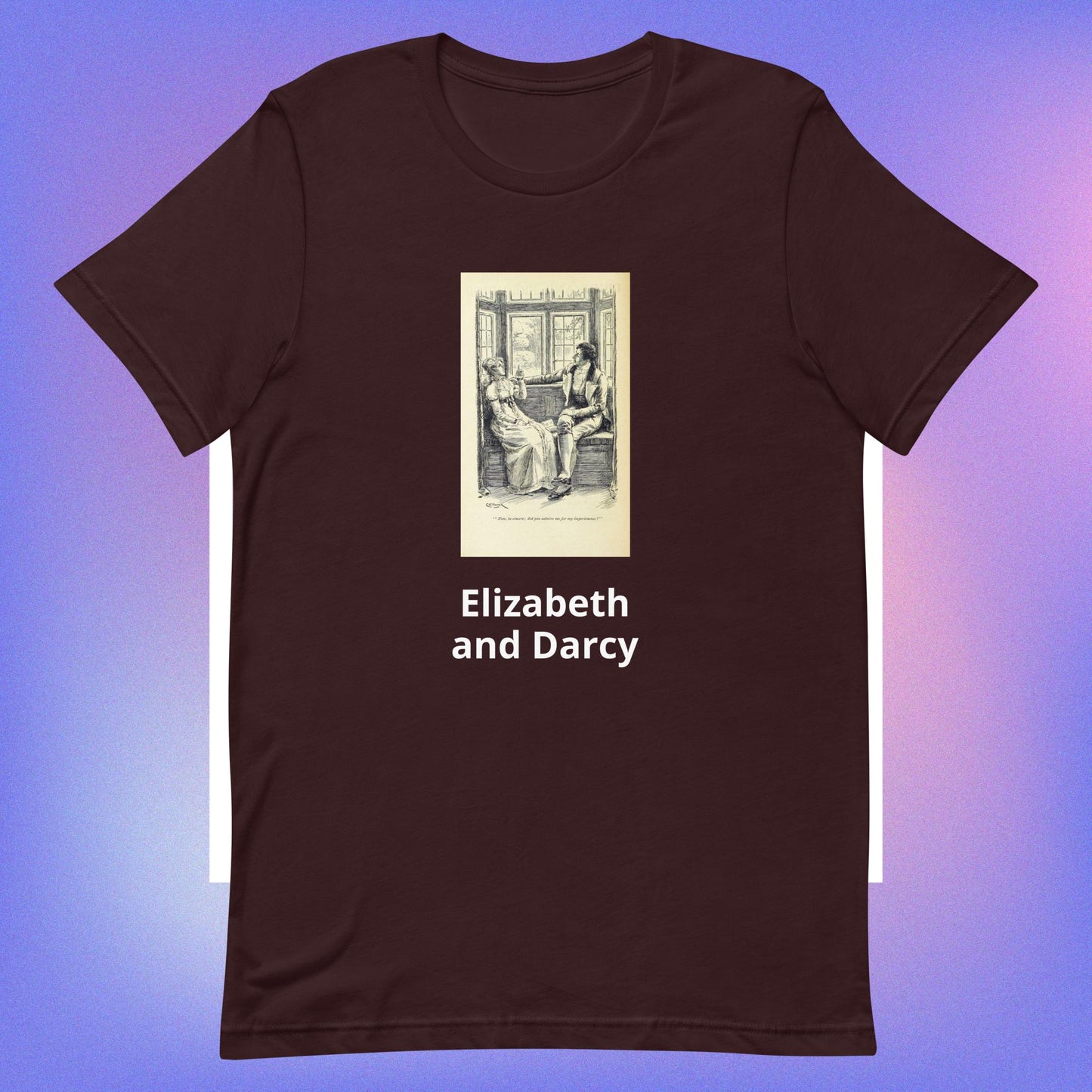 Elizabeth and Darcy t-shirt