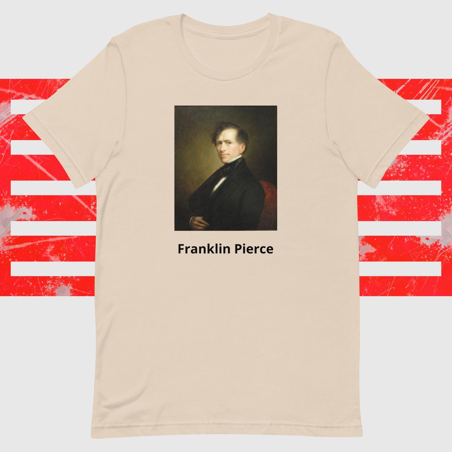 Franklin Pierce unisex t-shirt