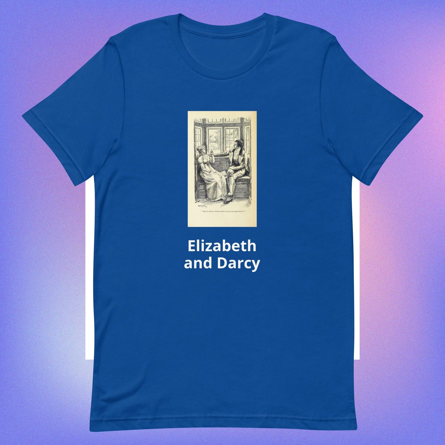 Elizabeth and Darcy t-shirt