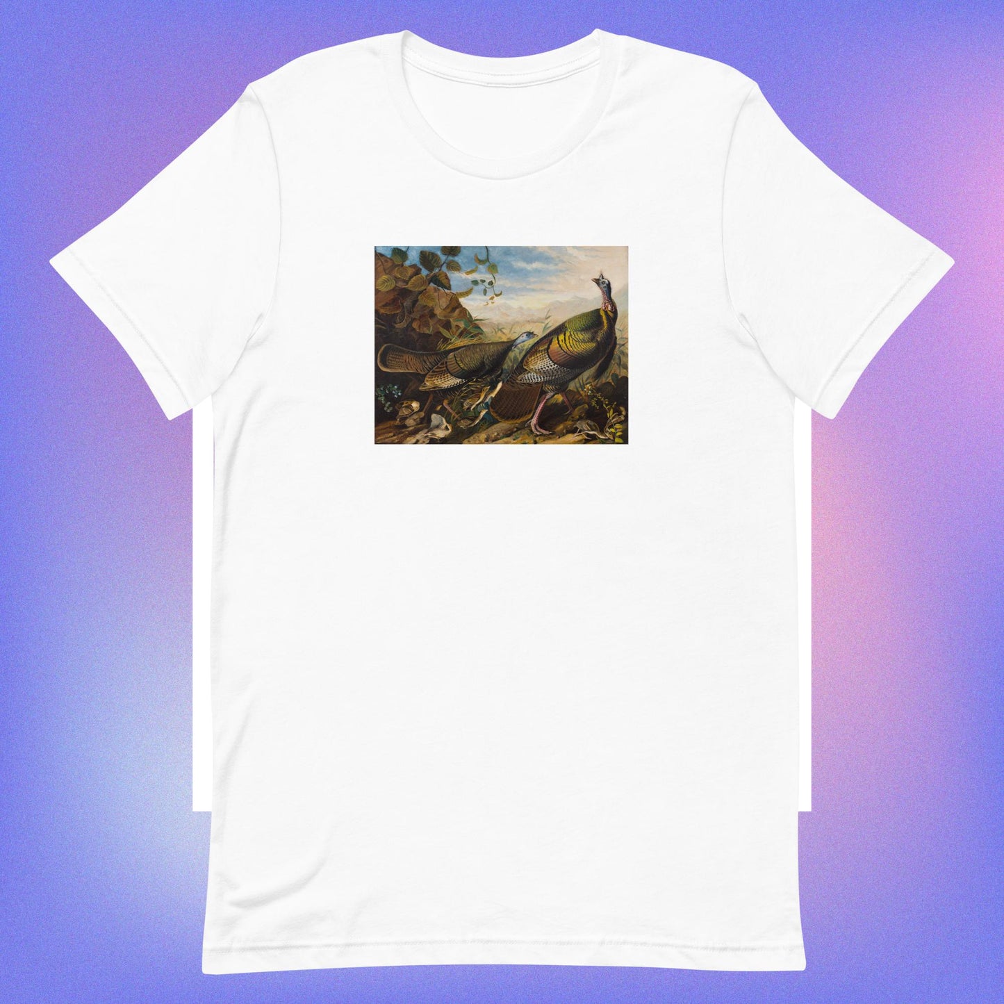 Audubon turkeys unisex t-shirt
