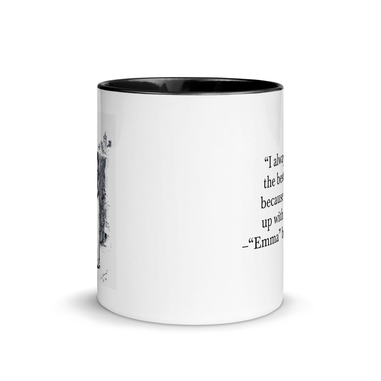 Emma mug with color inside
