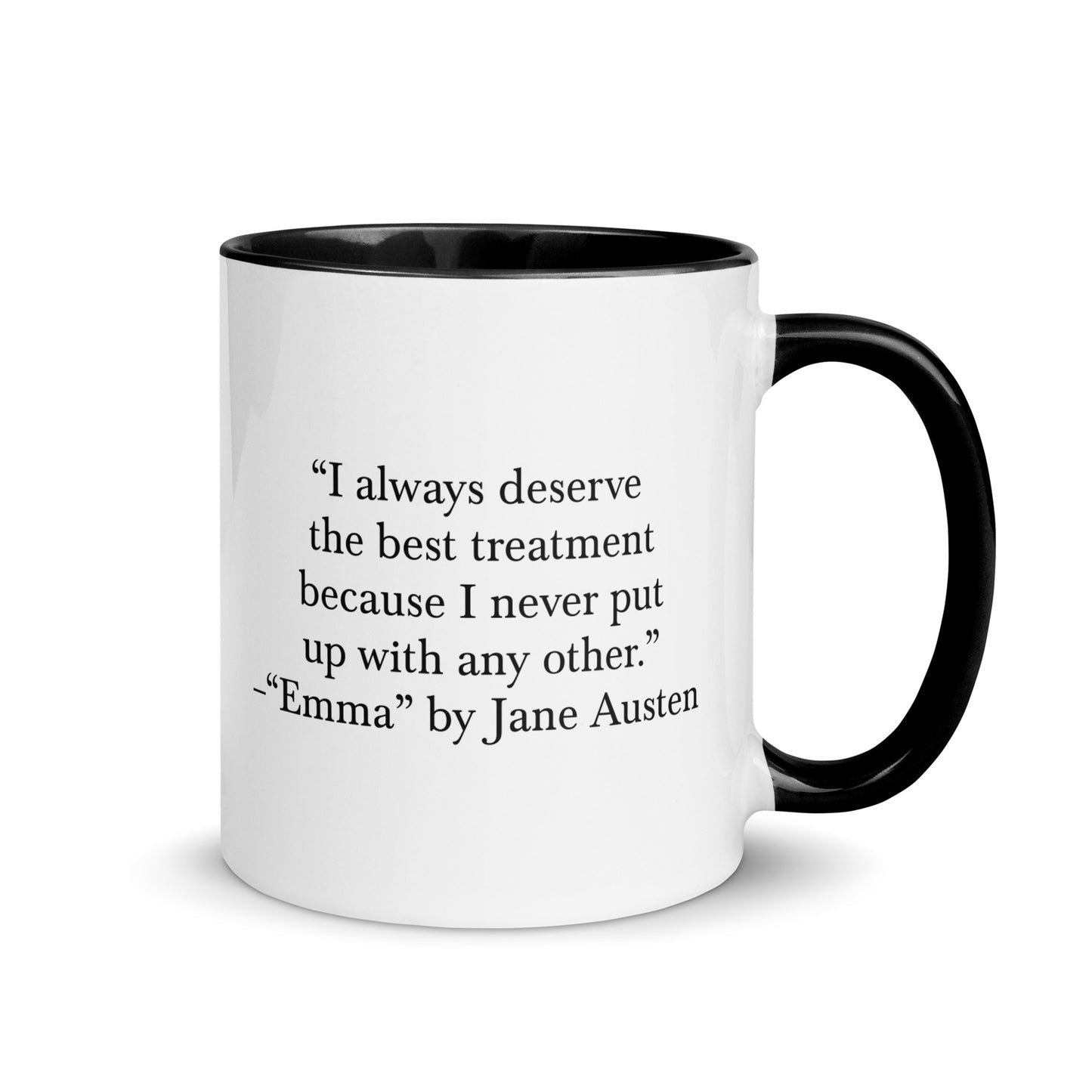 Emma mug with color inside