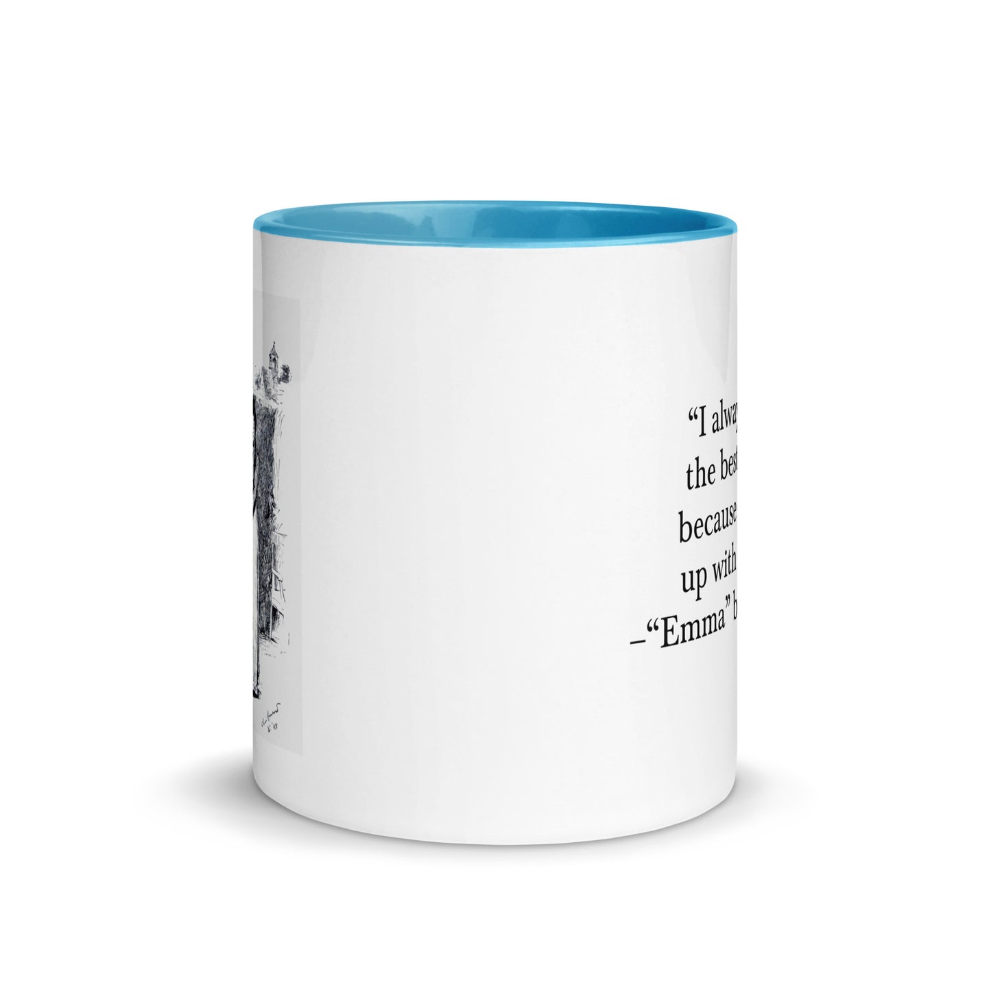 Emma mug with color inside