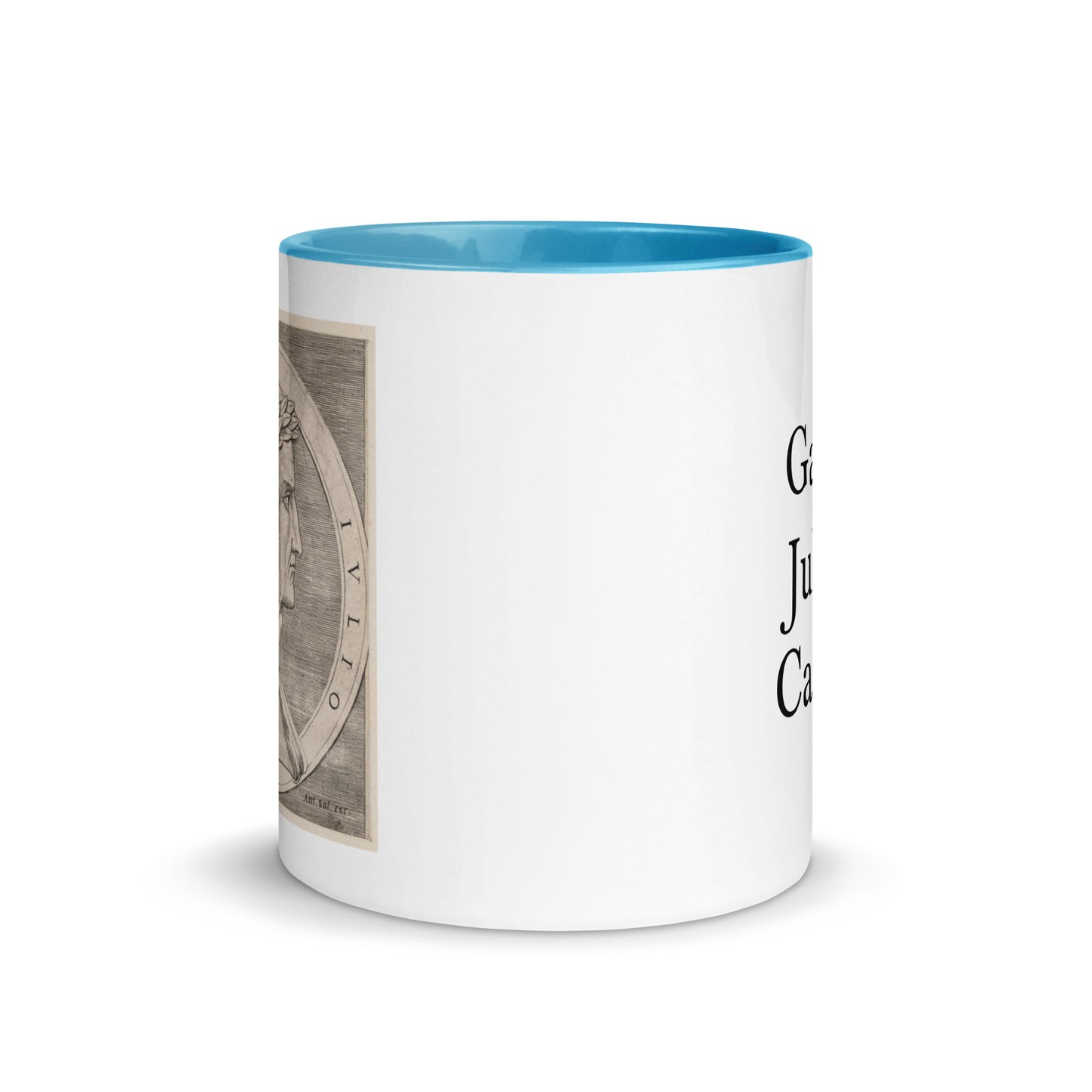 Gaius Julius Caesar mug with color inside
