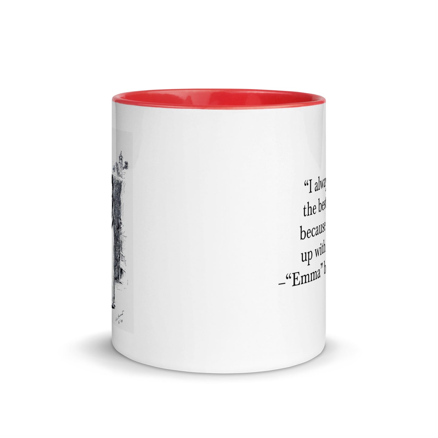 Emma mug with color inside