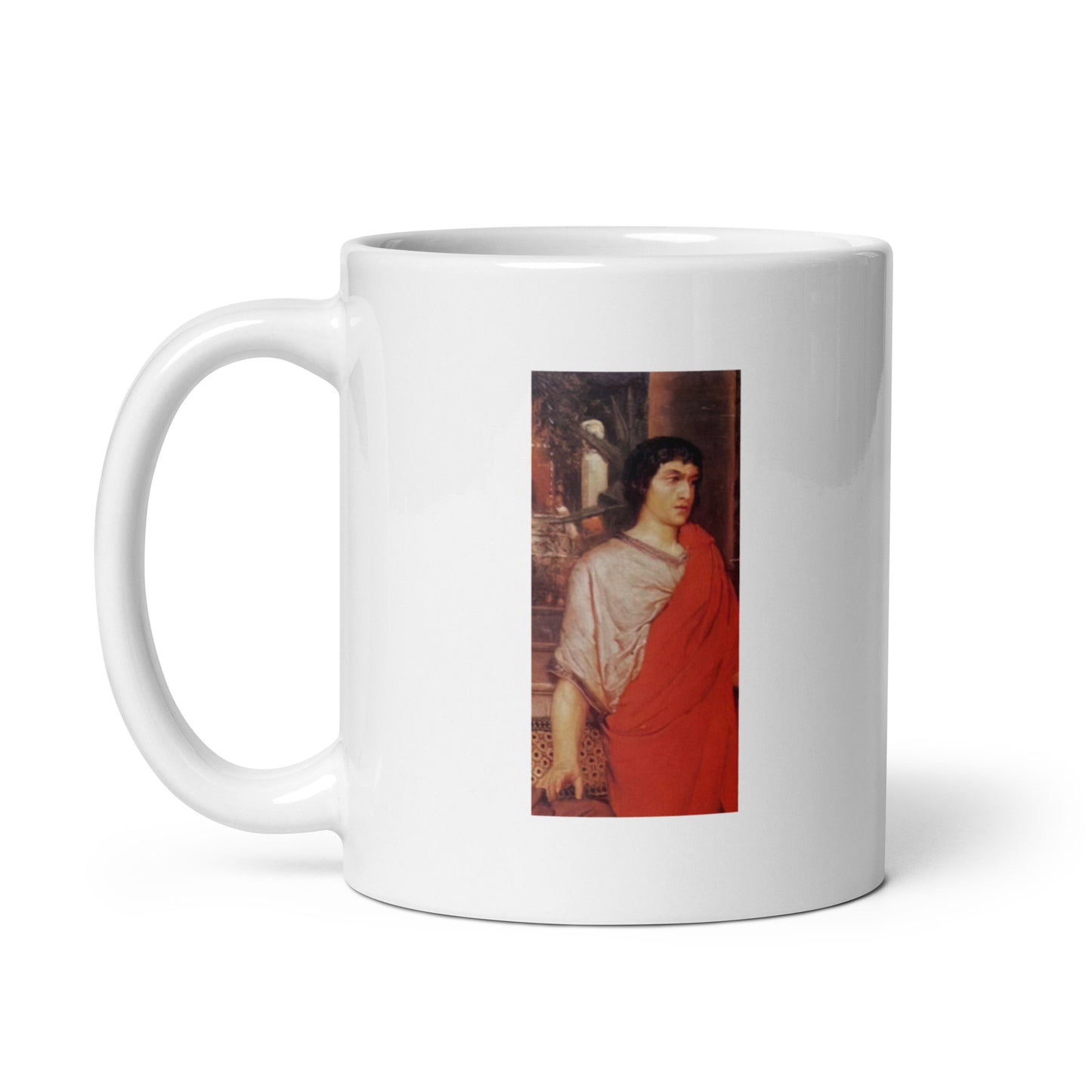 Catullus white glossy mug