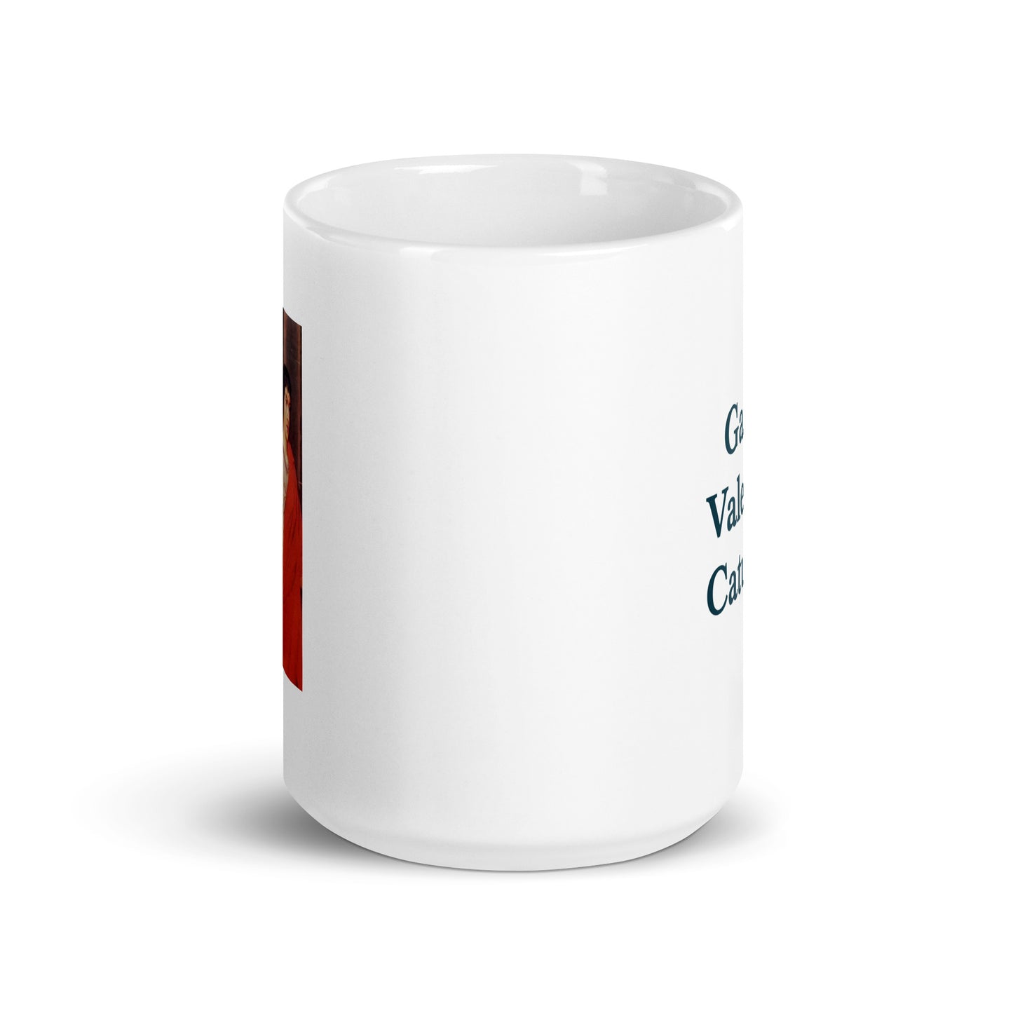 Catullus white glossy mug