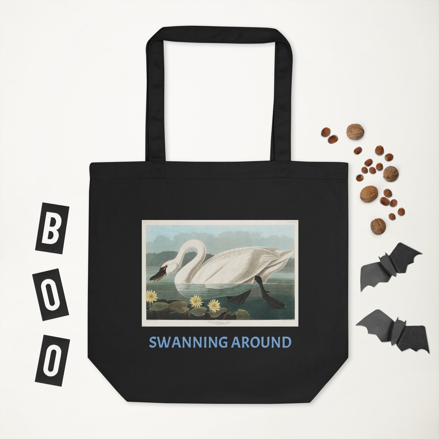 Swanning Around Eco Tote Bag