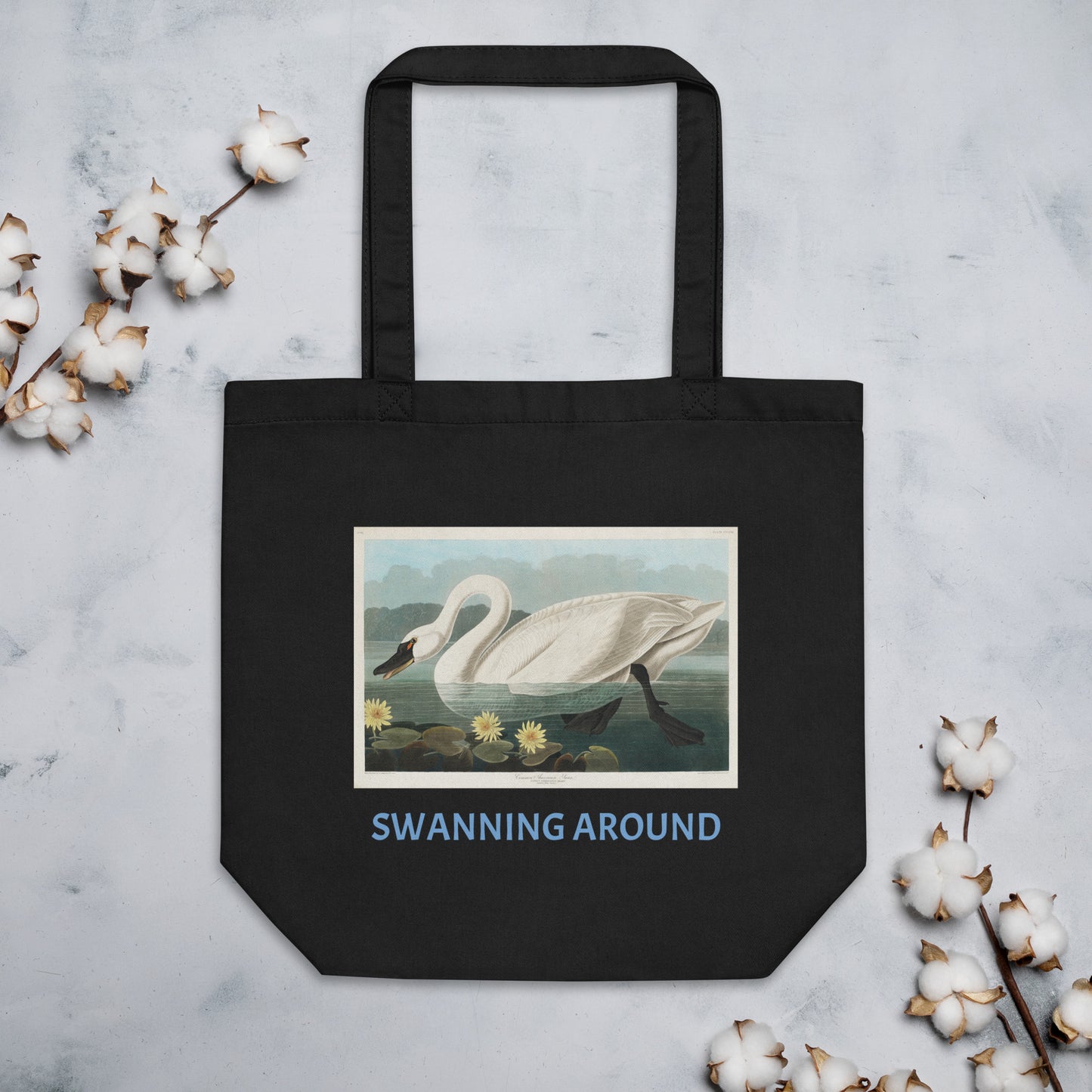 Swanning Around Eco Tote Bag