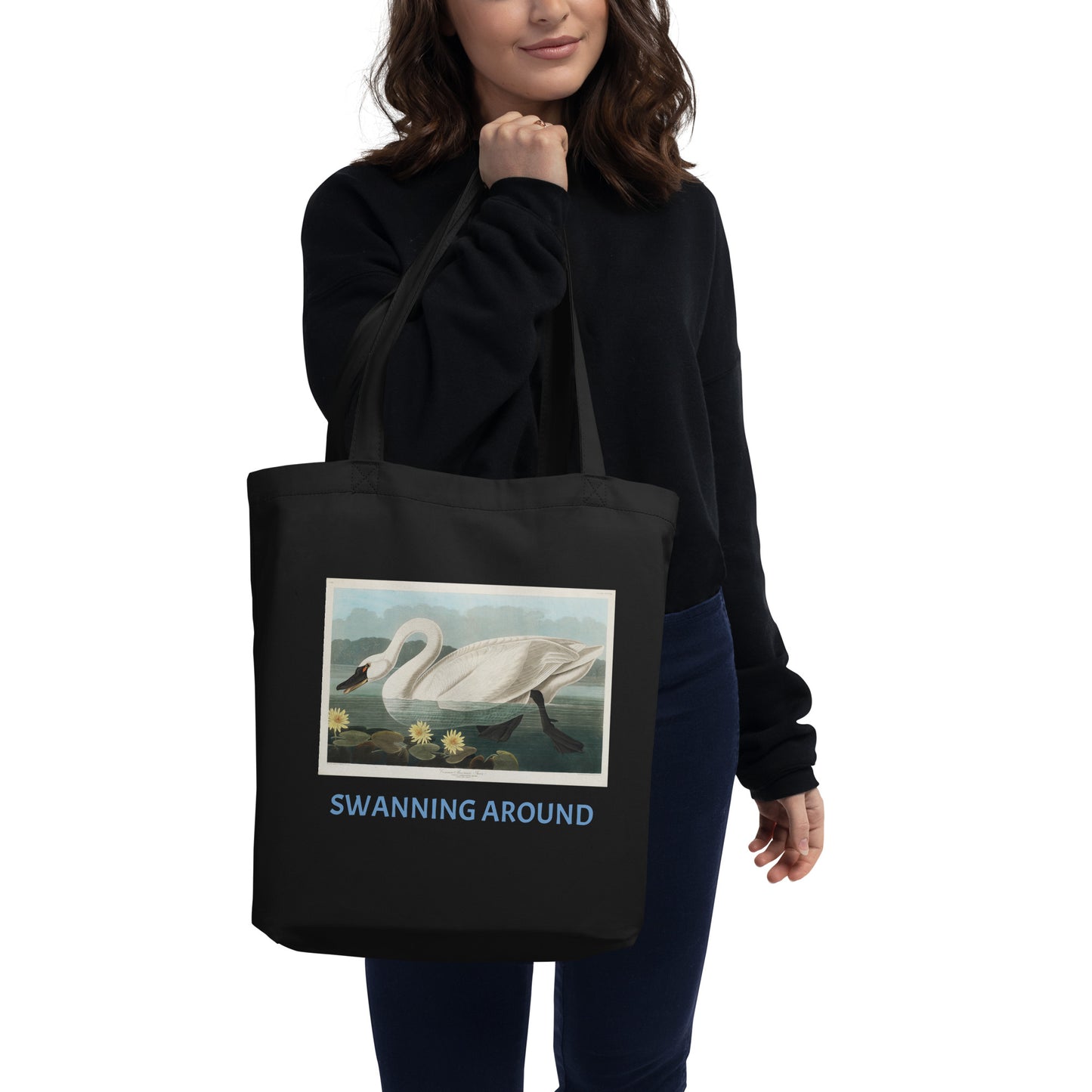 Swanning Around Eco Tote Bag
