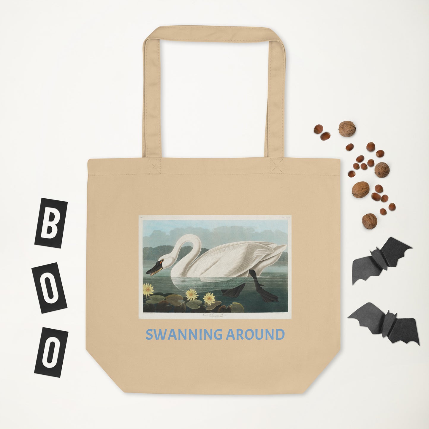 Swanning Around Eco Tote Bag