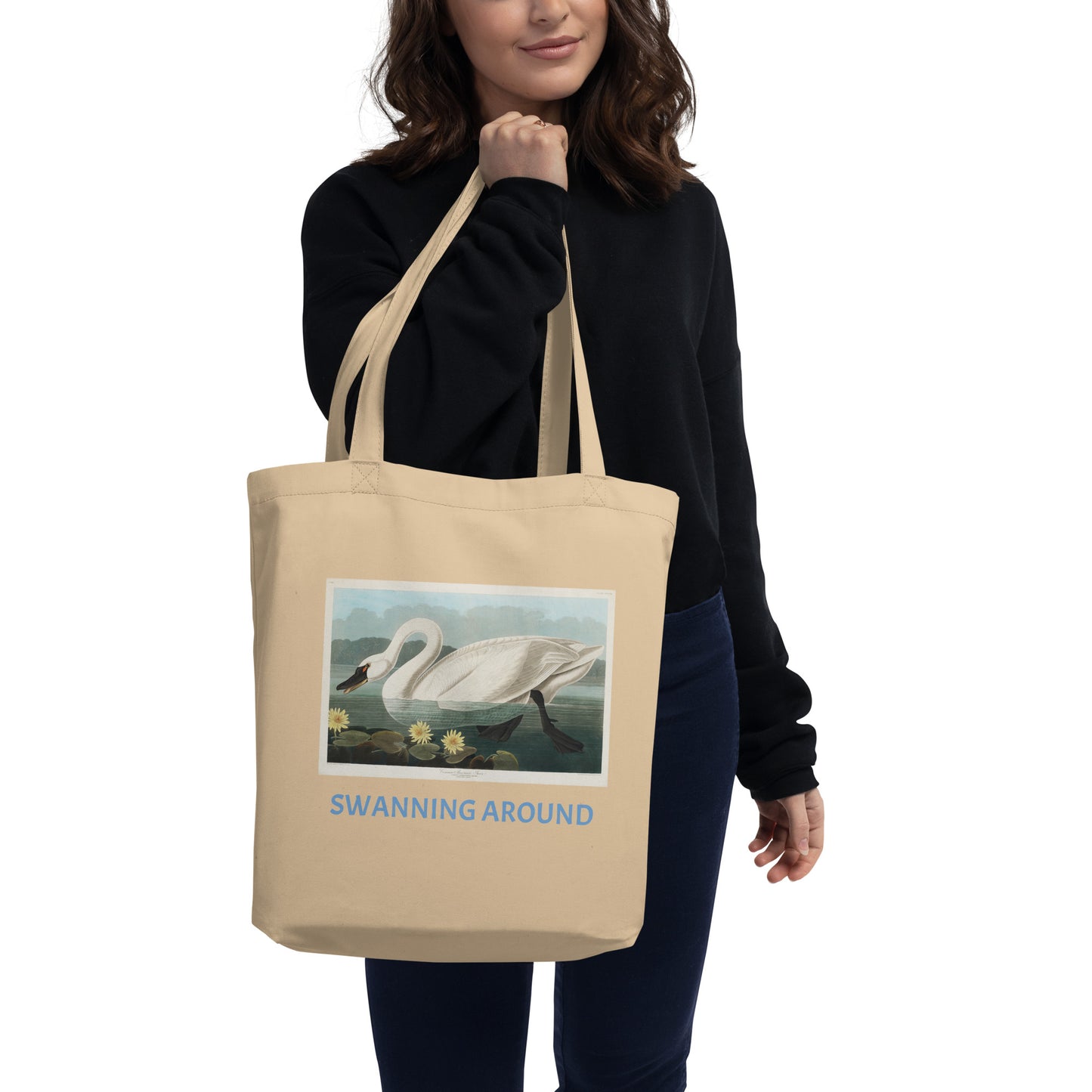 Swanning Around Eco Tote Bag