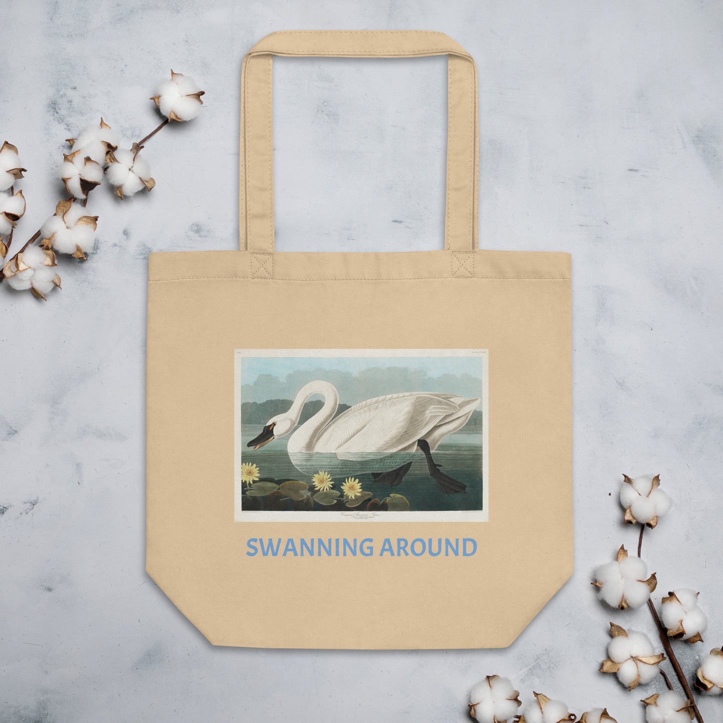 Swanning Around Eco Tote Bag
