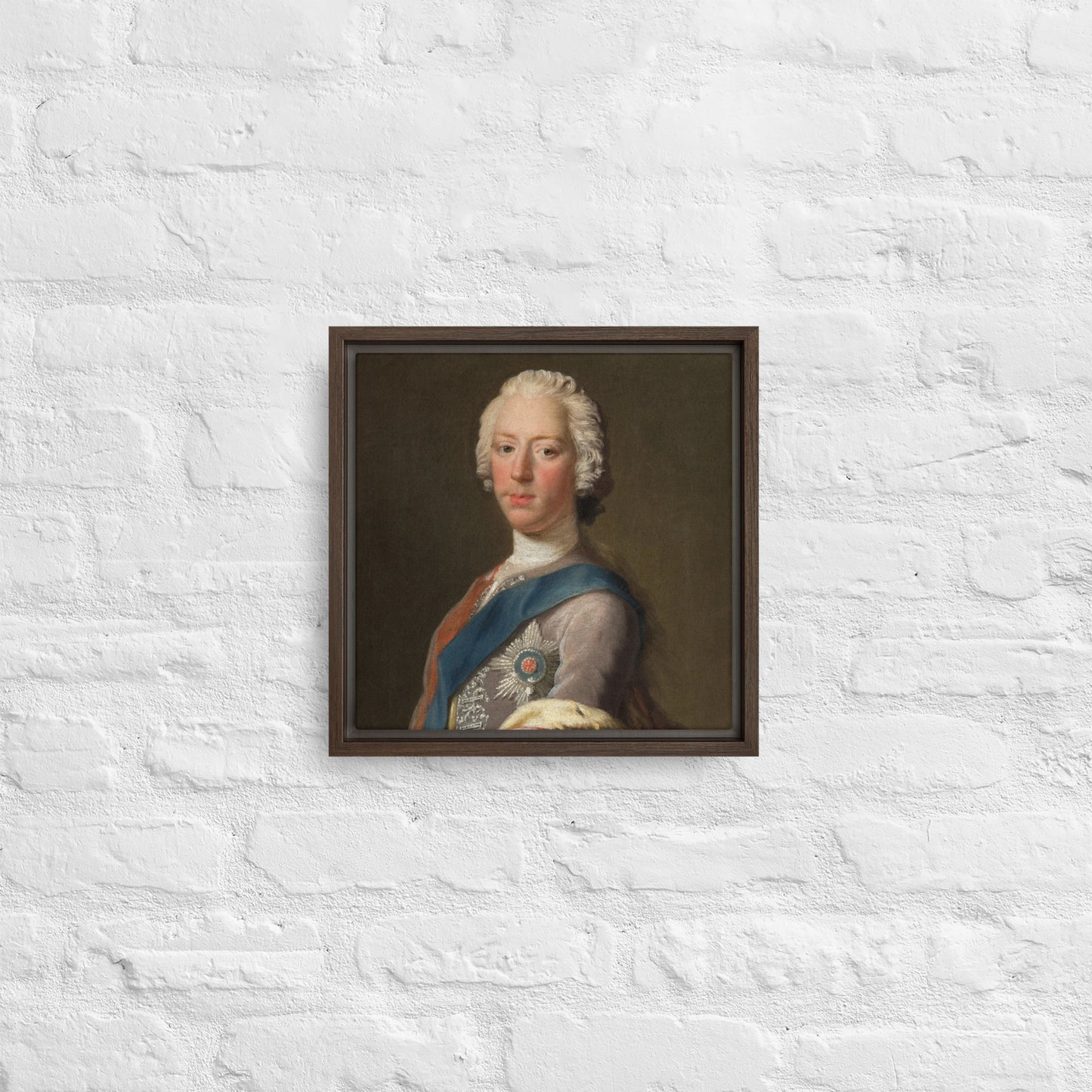 Charles Edward Stuart Framed canvas